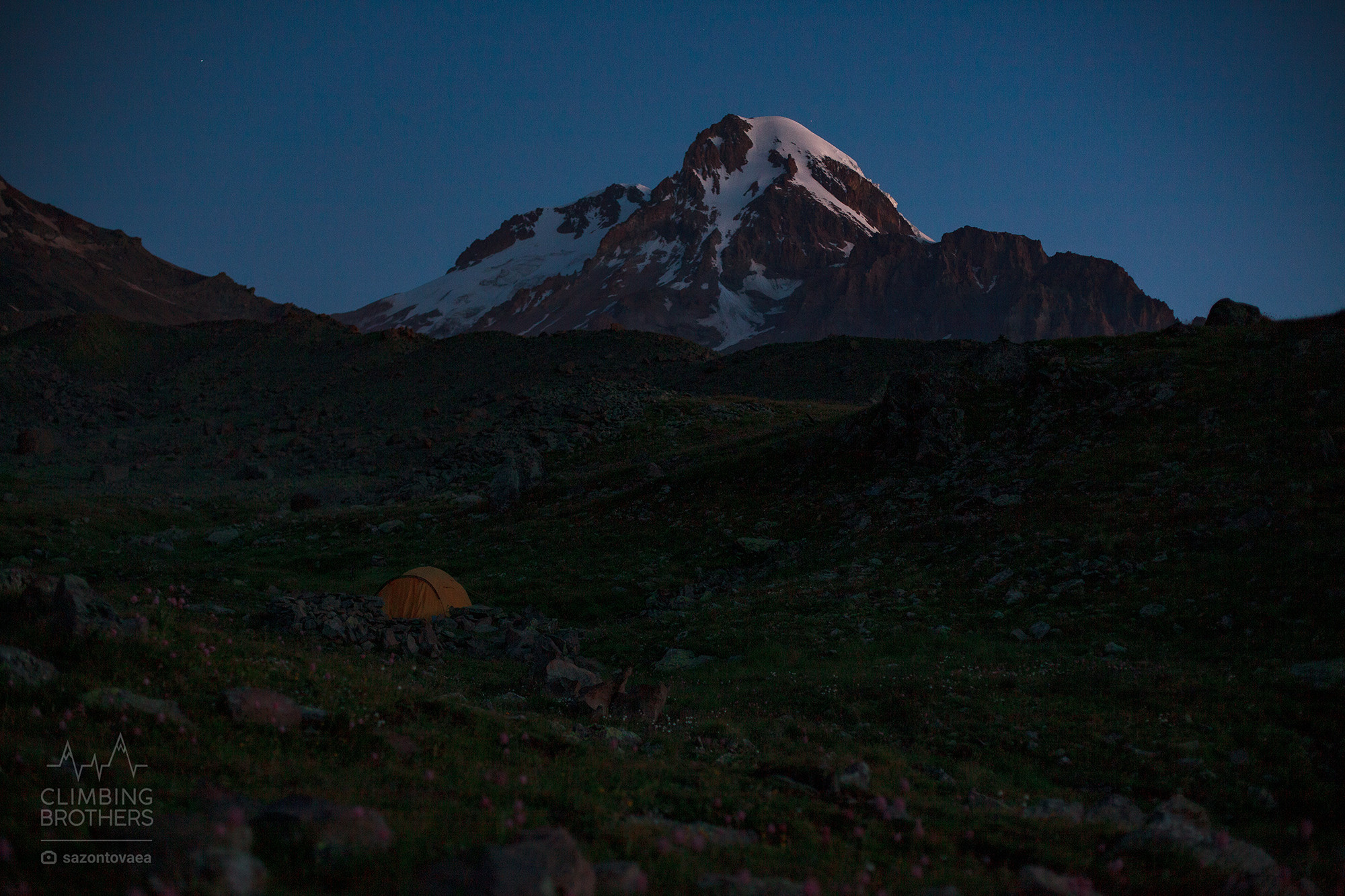 Казбек с Юга (с Грузии). Контент-фотограф Рязань/Москва/Санкт-Петербург/Сочи Елена Сазонтова