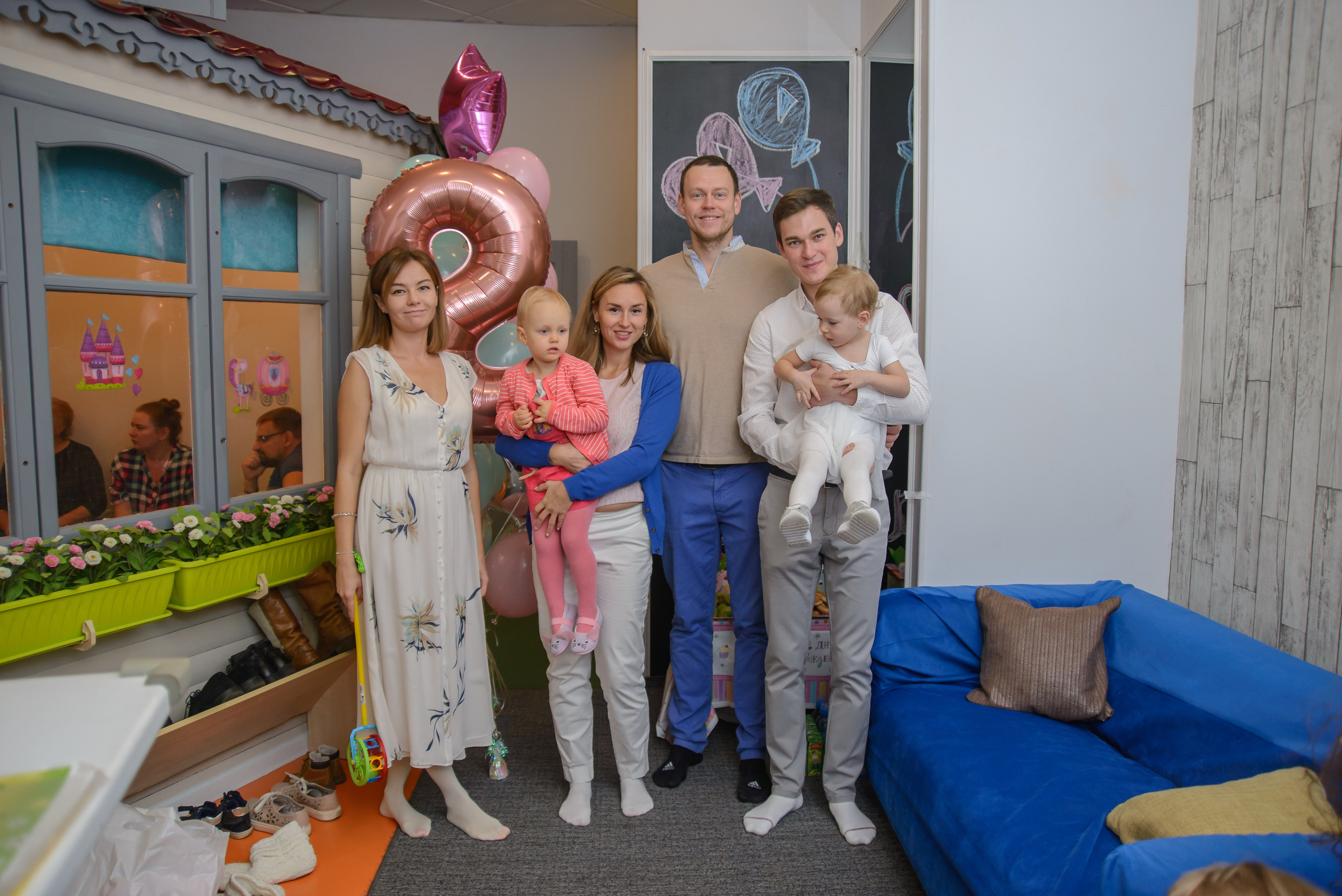 Детский день рождения_2 года Вареньке