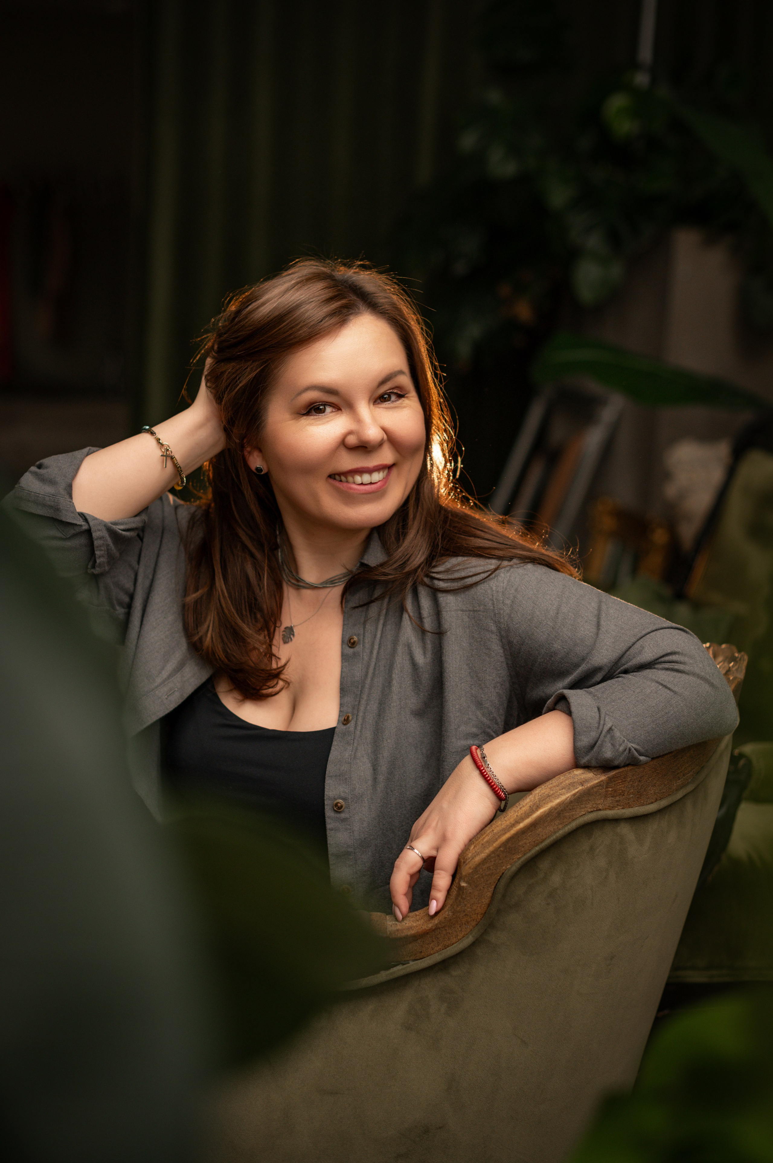 Анна в студии Пространство