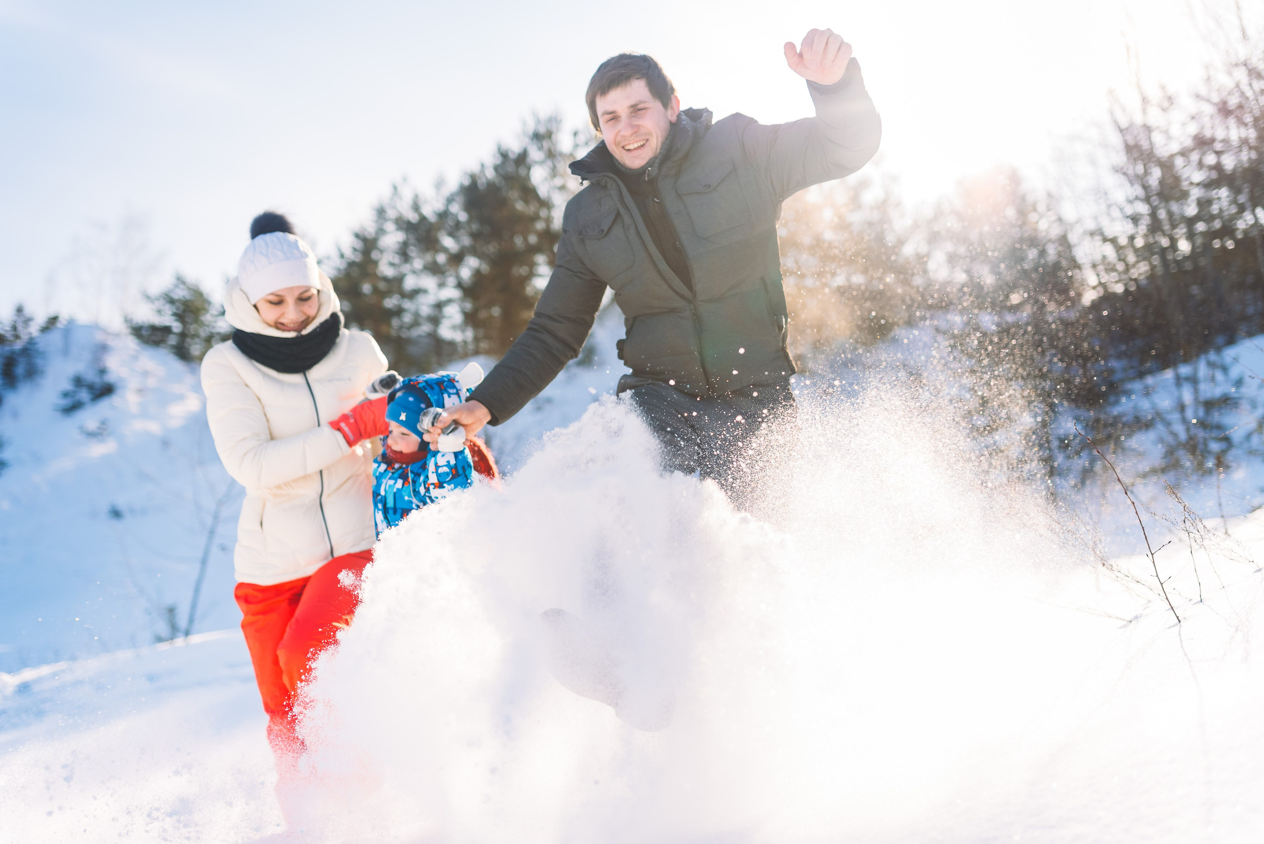 Зимняя фотосессия на улице. Свадебный и семейный фотограф в Минске Филиппович Александр