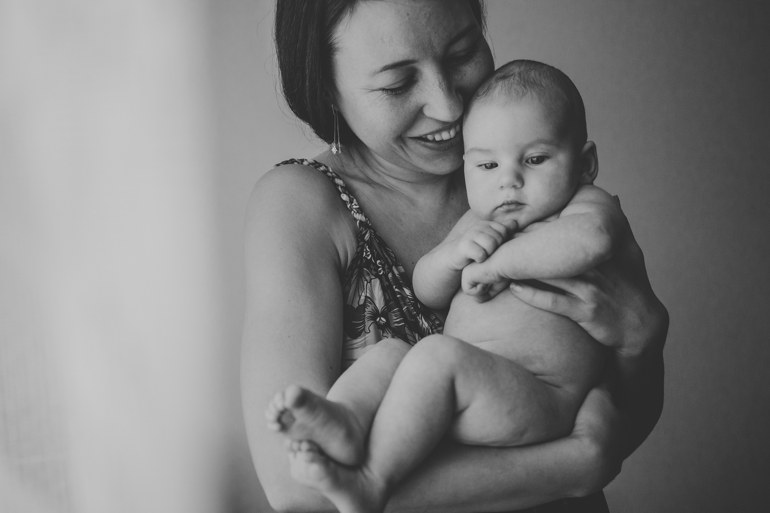 Домашняя фотосессия с новорожденным. Фотограф Лебедева Наталья