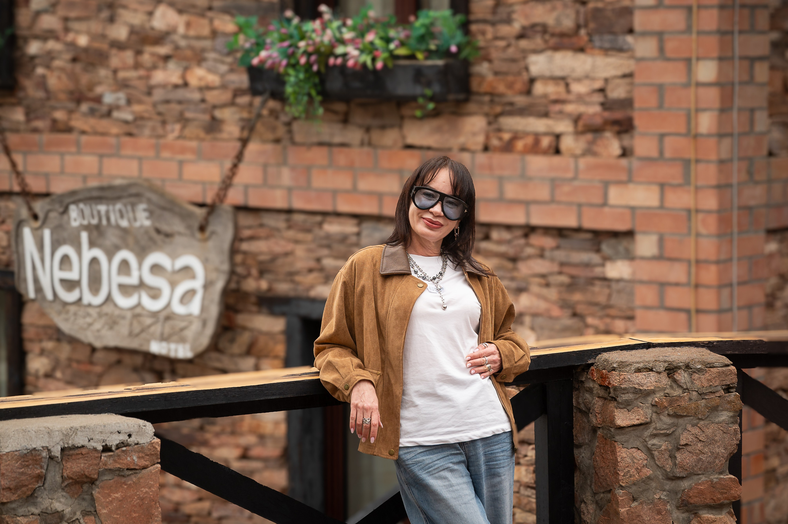 Съемка в горном отеле для Эльмиры