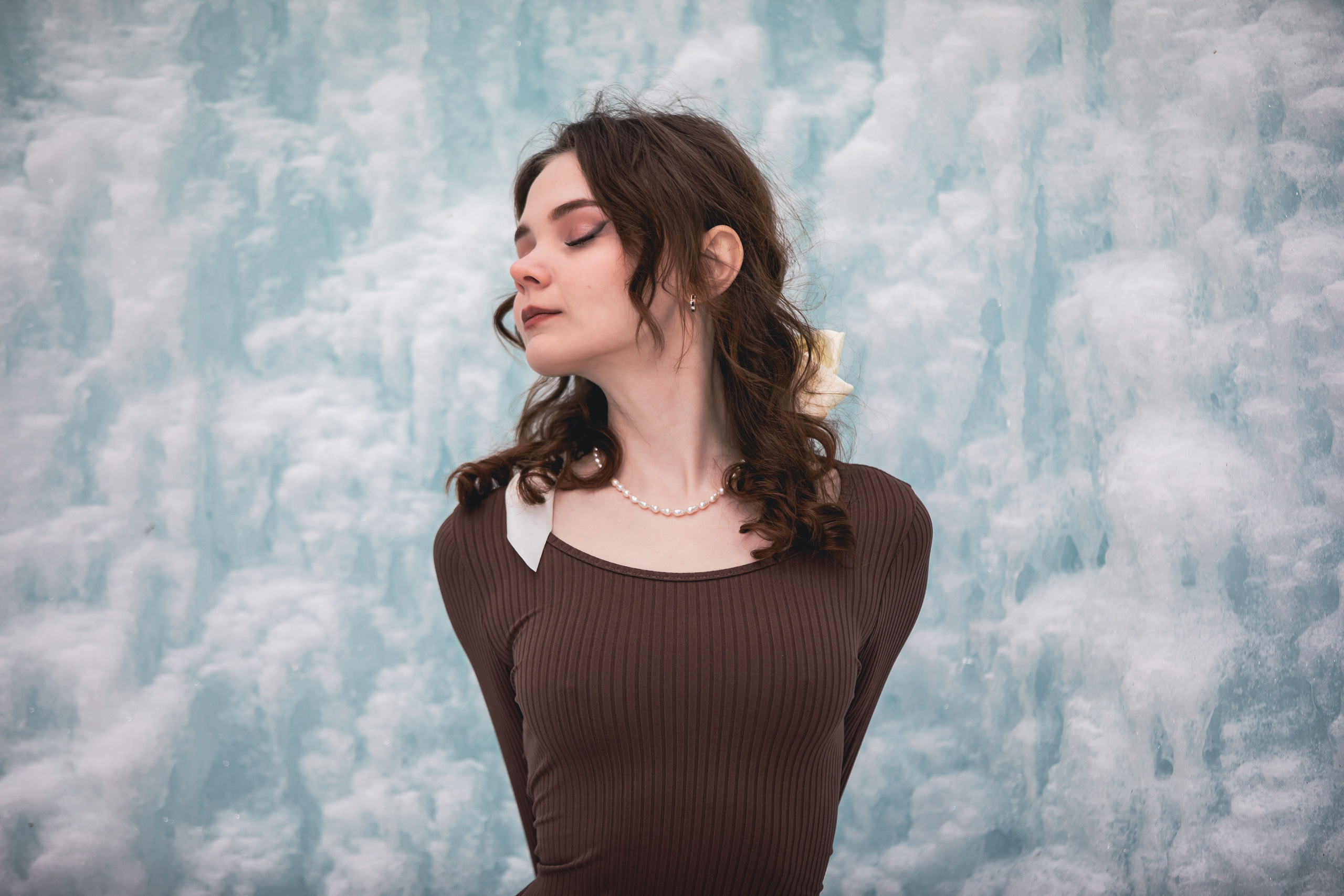 Фотосессии — Замерзшие водопады 2024 — Кравцовские водопады. Твой ламповый фотограф