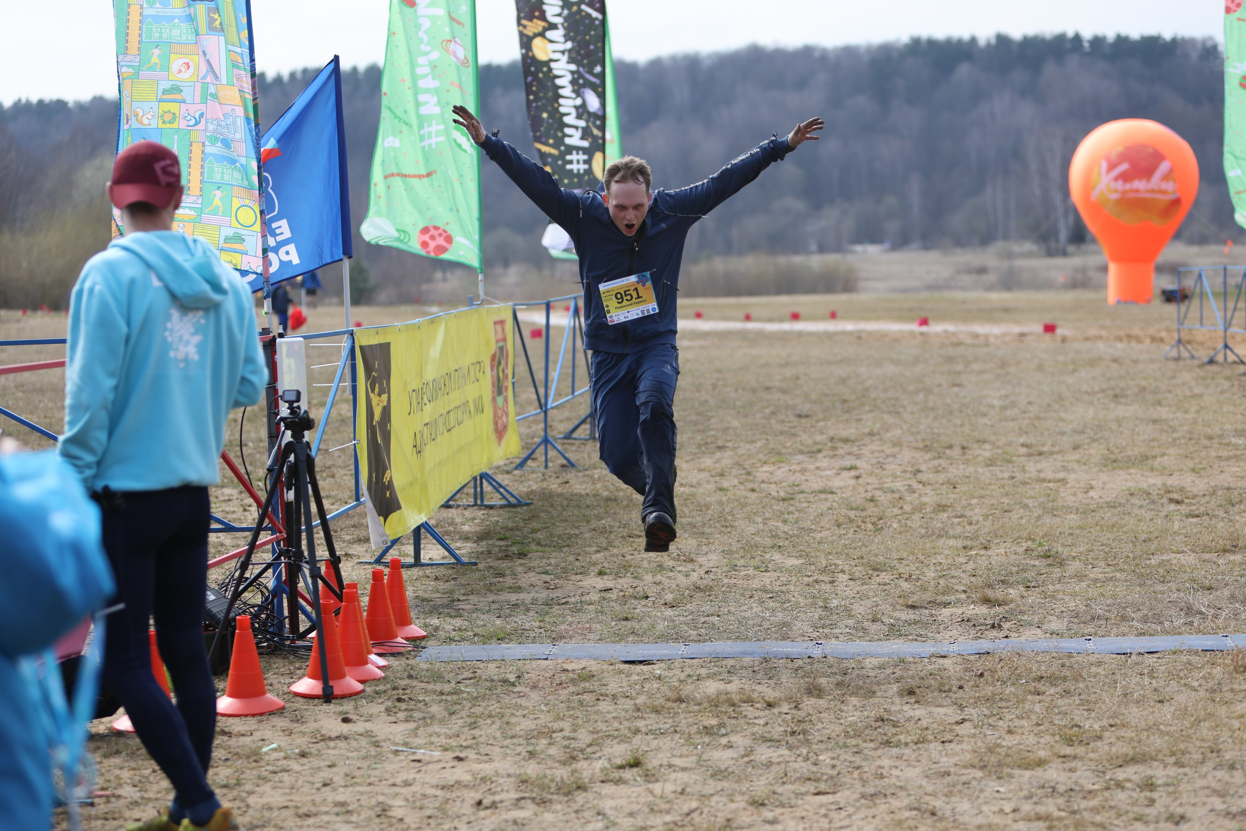 Трейл Химкинский лес, 12.04.26. Фотограф Сергей Ловкий