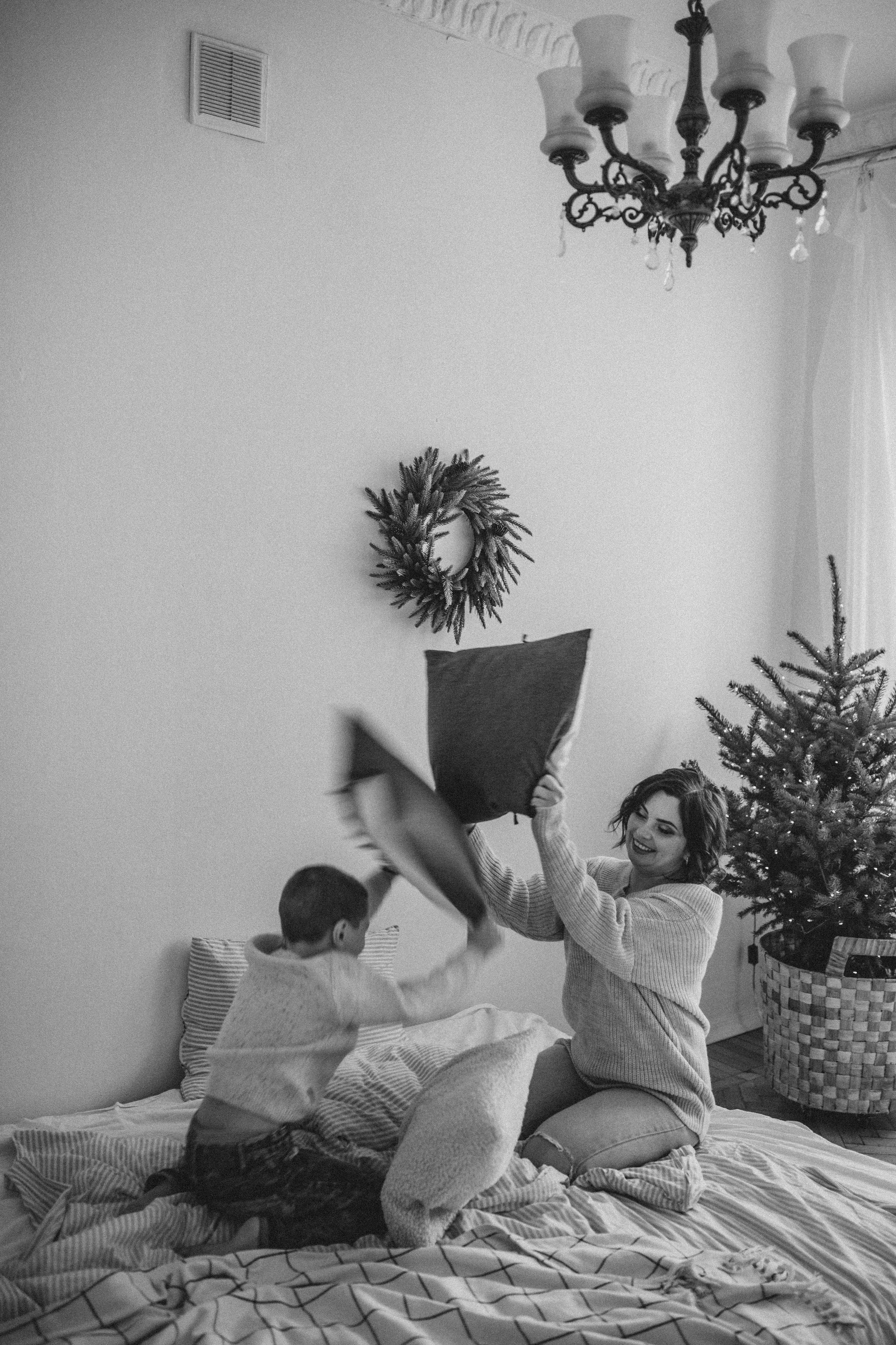 Таня, Захар, Миша. Семейный и домашний фотограф в Москве и МО Королева Валерия