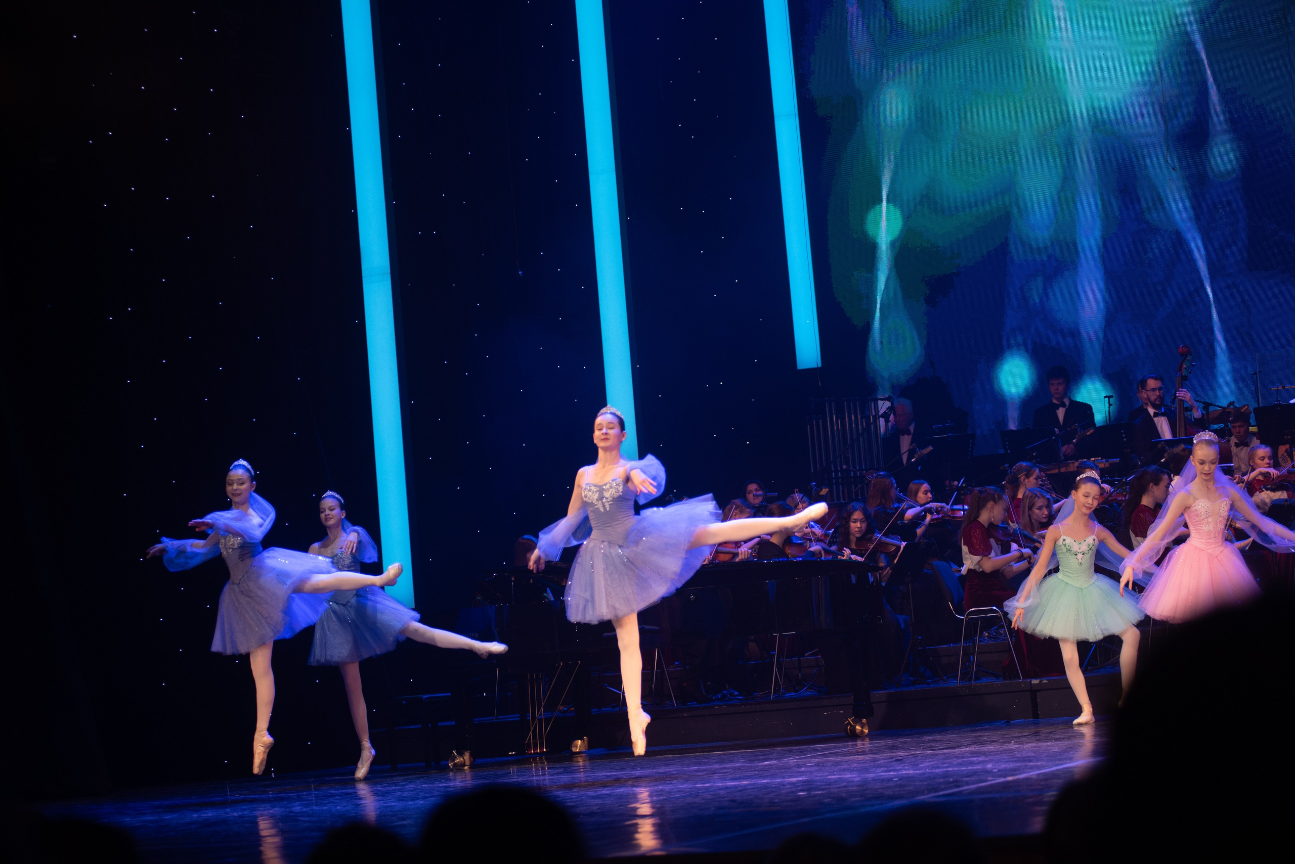 Отчетный концерт ДШИ «Гармония» «Зимняя гармония». Фотограф новорожденных, семейный детский в Тюмени Татьяна Морозова