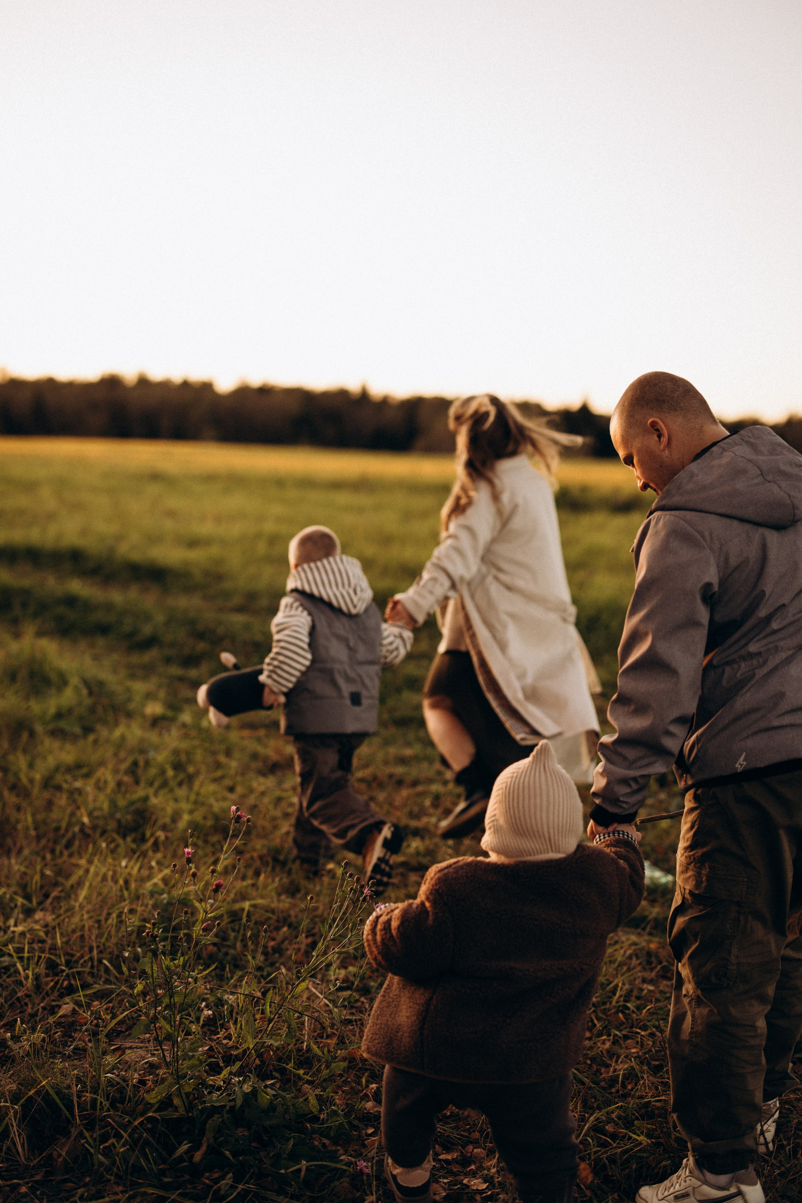 На закате. Евгения Пелипас