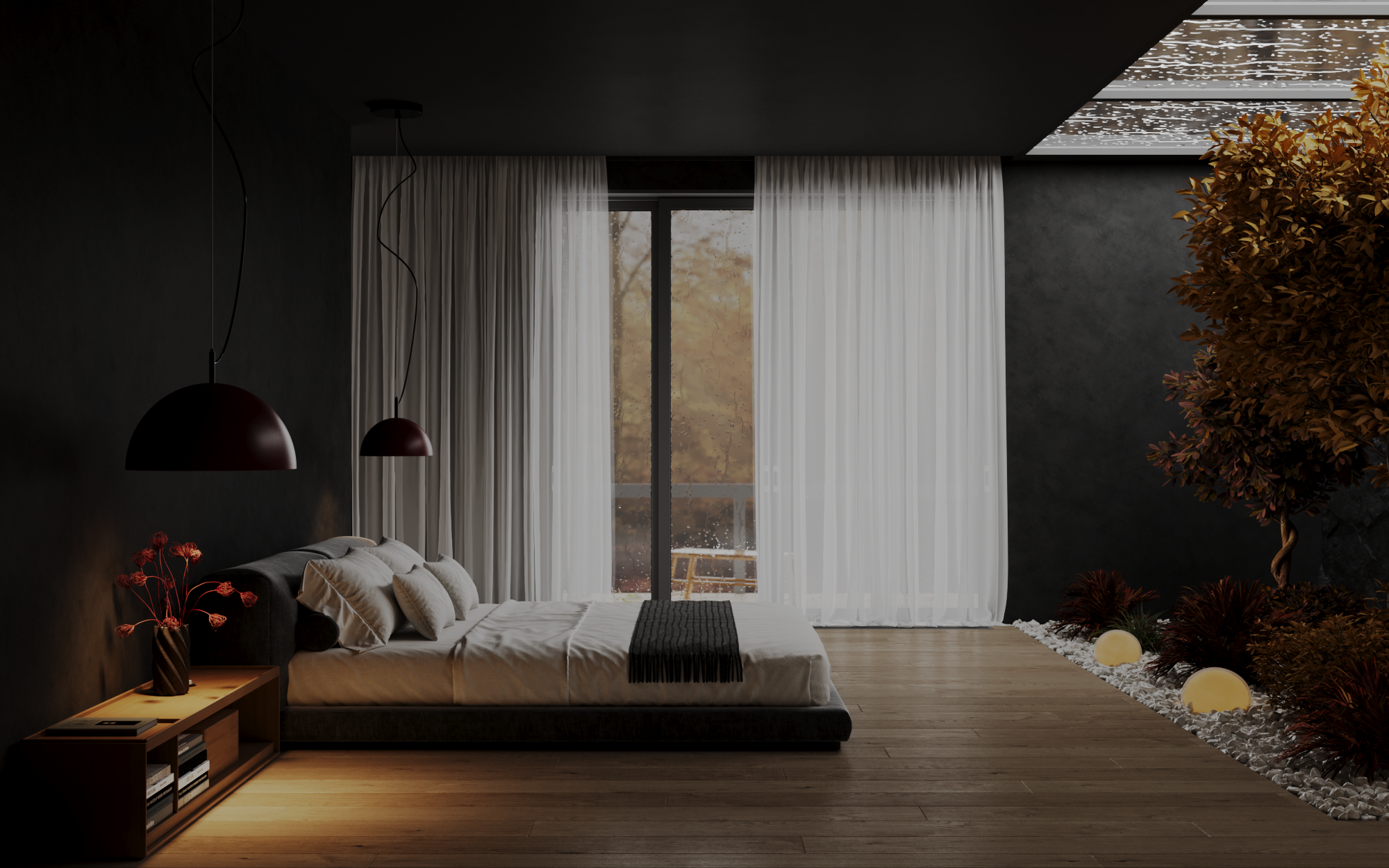 Black house. Чуткий 3D визуализатор Татьяна Дроздова