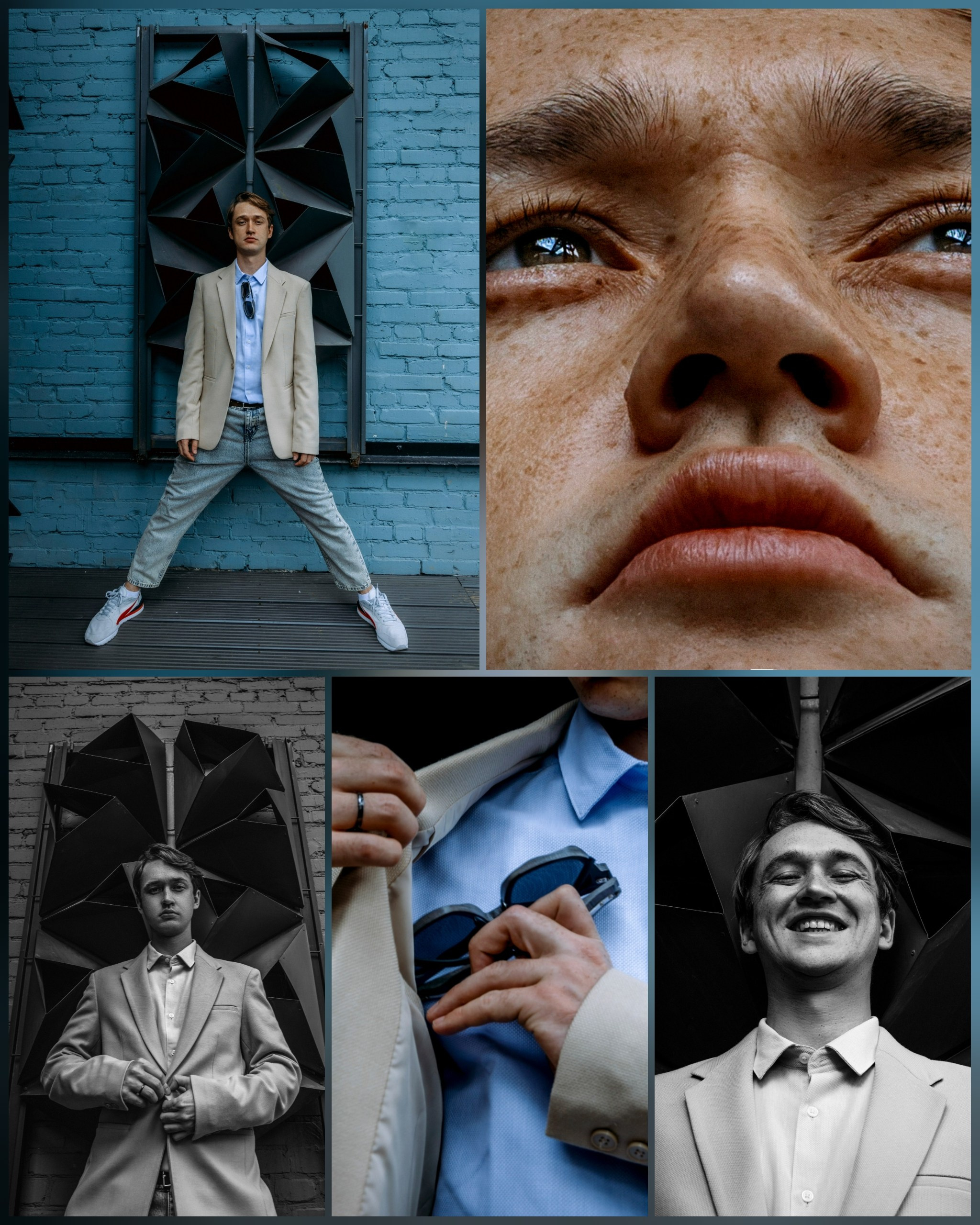 парень с веснушками