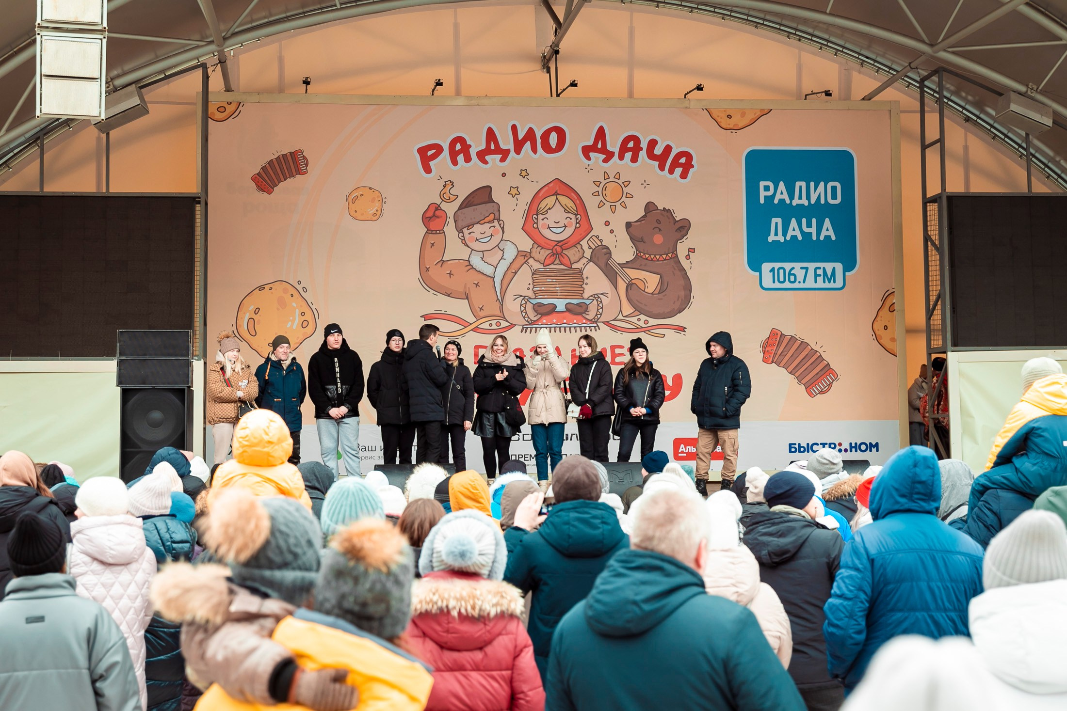 Масленица в берёзовой роще. Фотограф в Новосибирске Сергей Белов