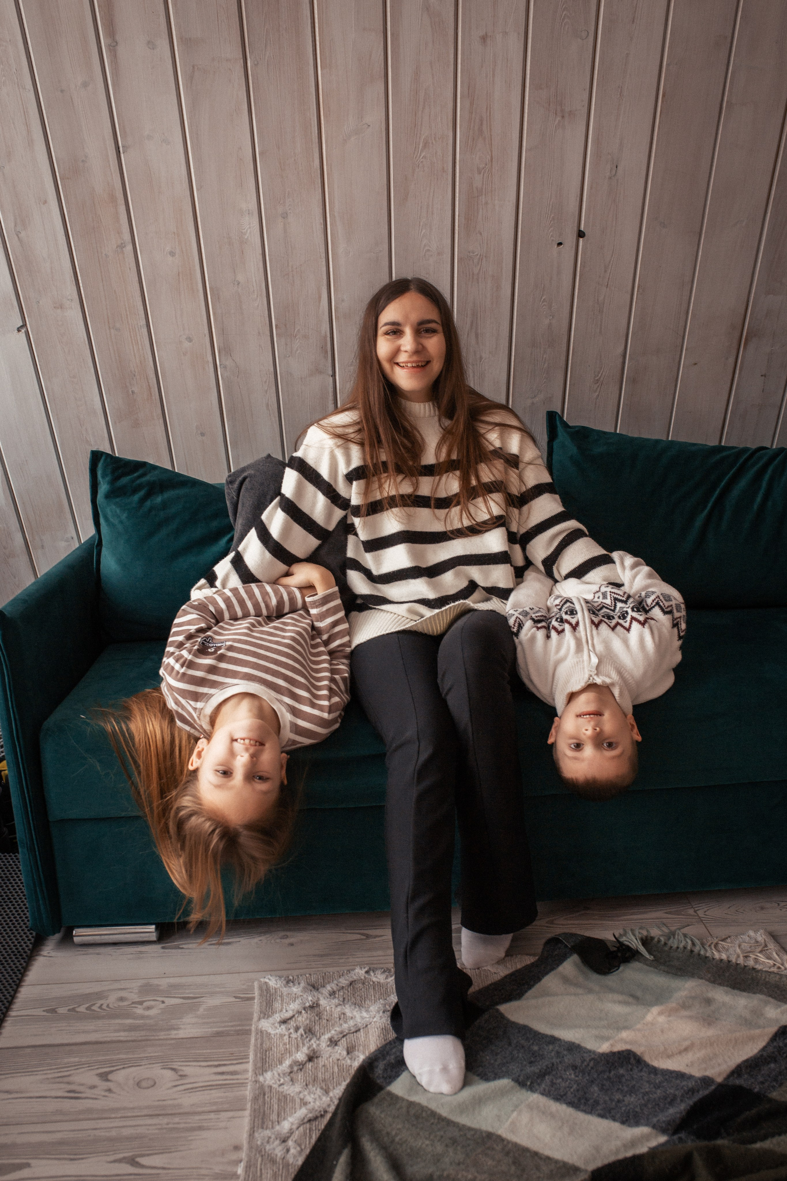 Мария с семьёй