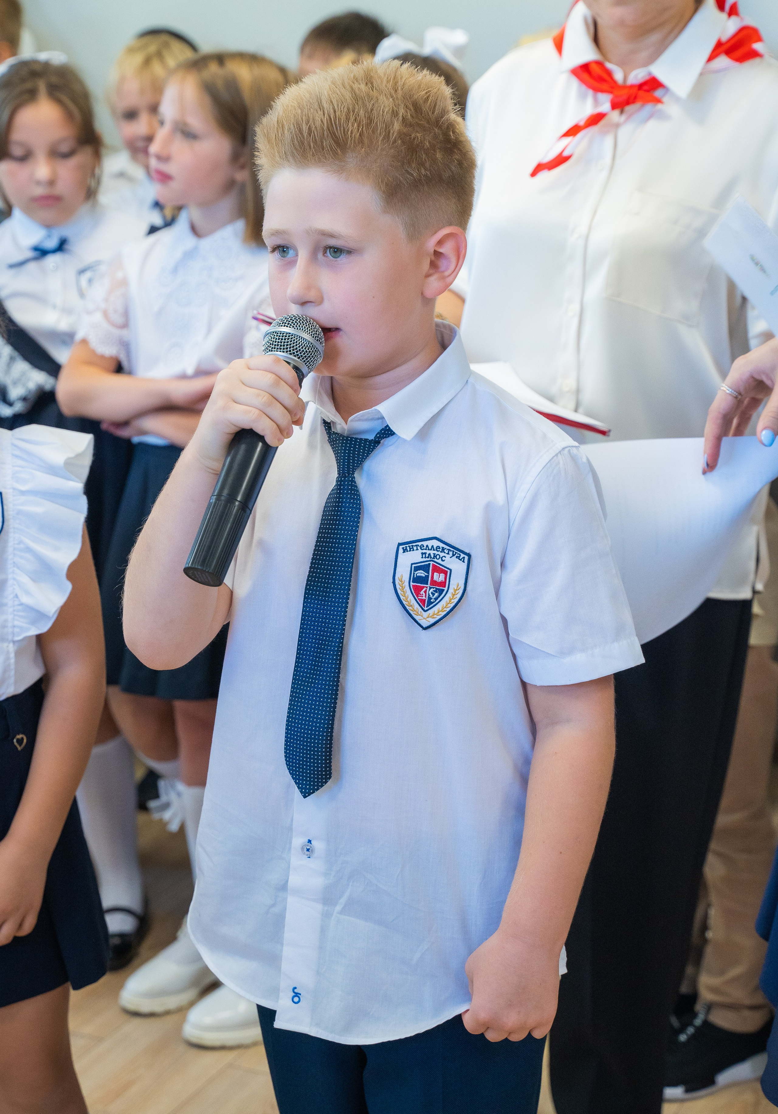 1 сентября в частной школе