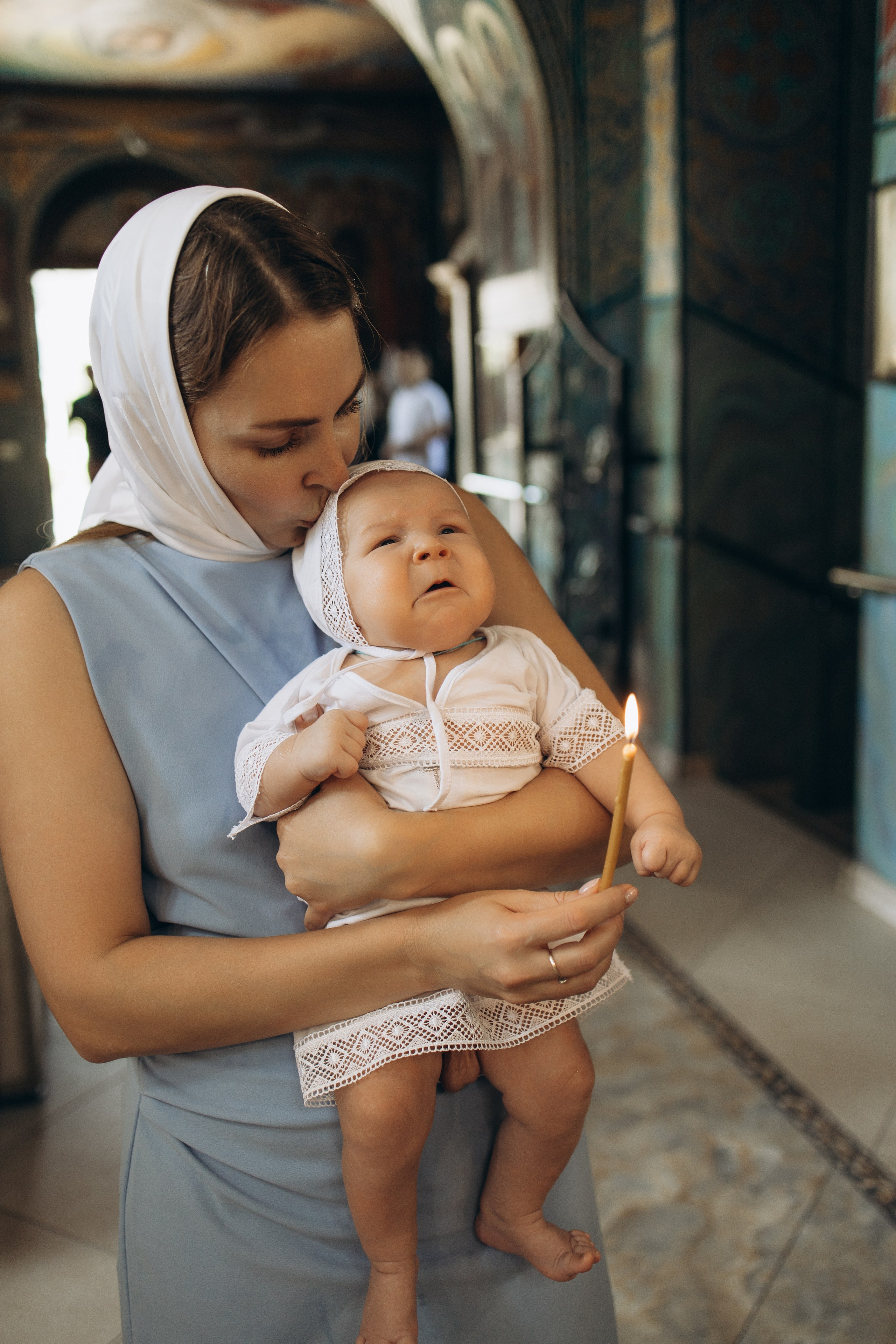 Крещение Ивана. Самый теплый фотограф в Краснодаре Рябоконь Ксения