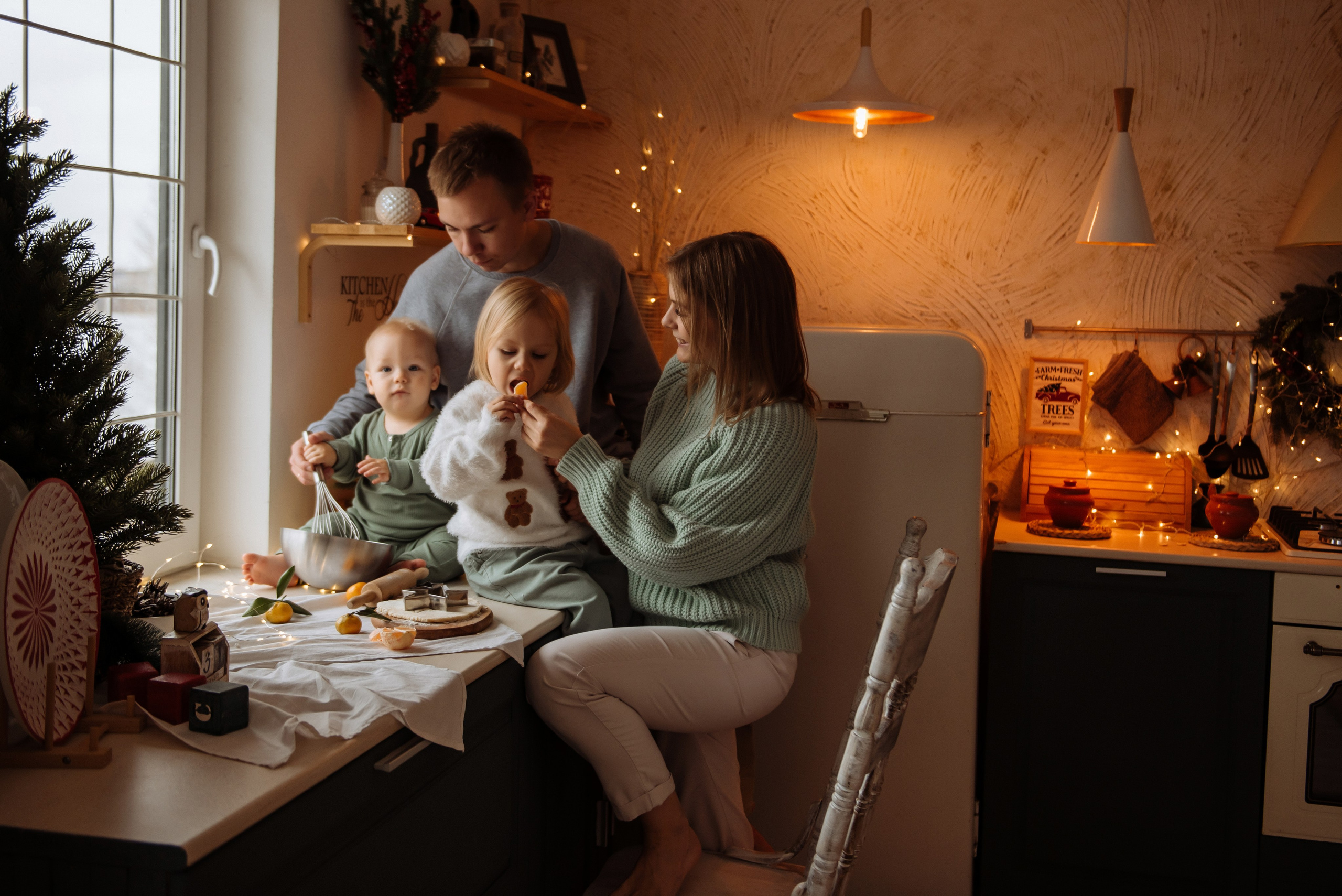 New Year Логиновы. Свадебный, портретный, фотограф беременности в Нижнем Новгороде Алина Зиновьева