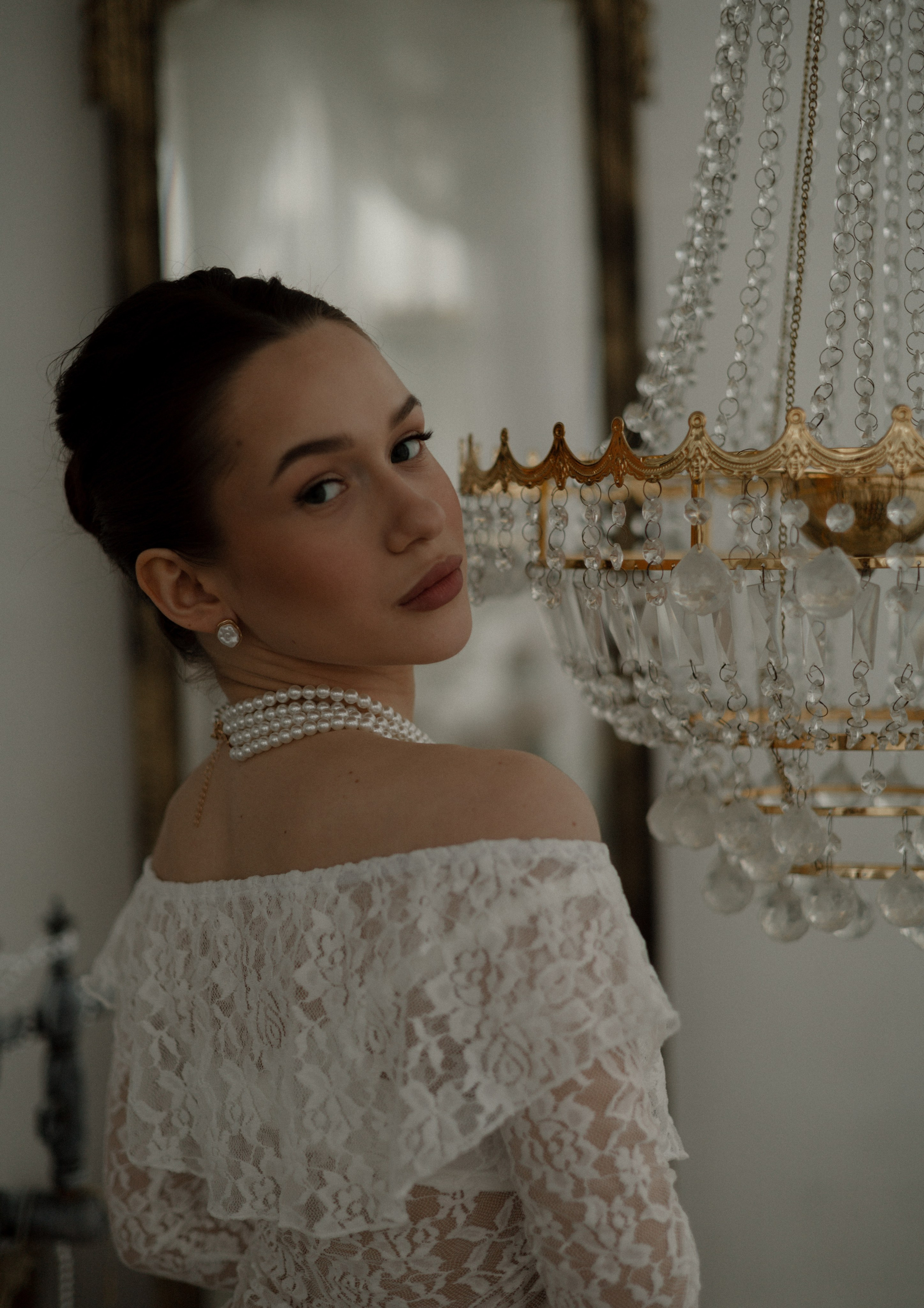 Вуалевый зал-портрет. Портретный/уличный фотограф в Санкт-Петербурге Диана Компаниец