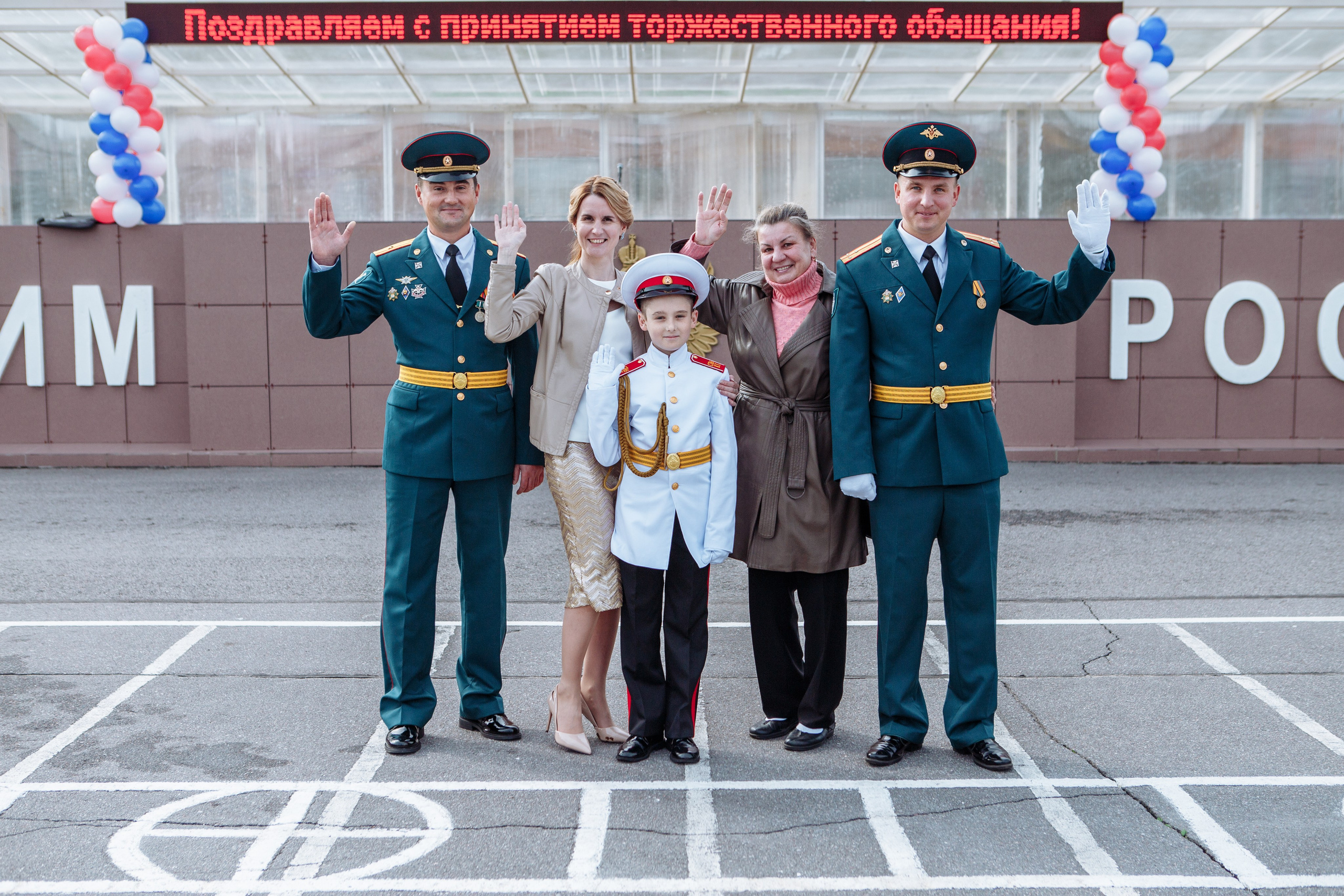 Фото выпускного кадетского училища
