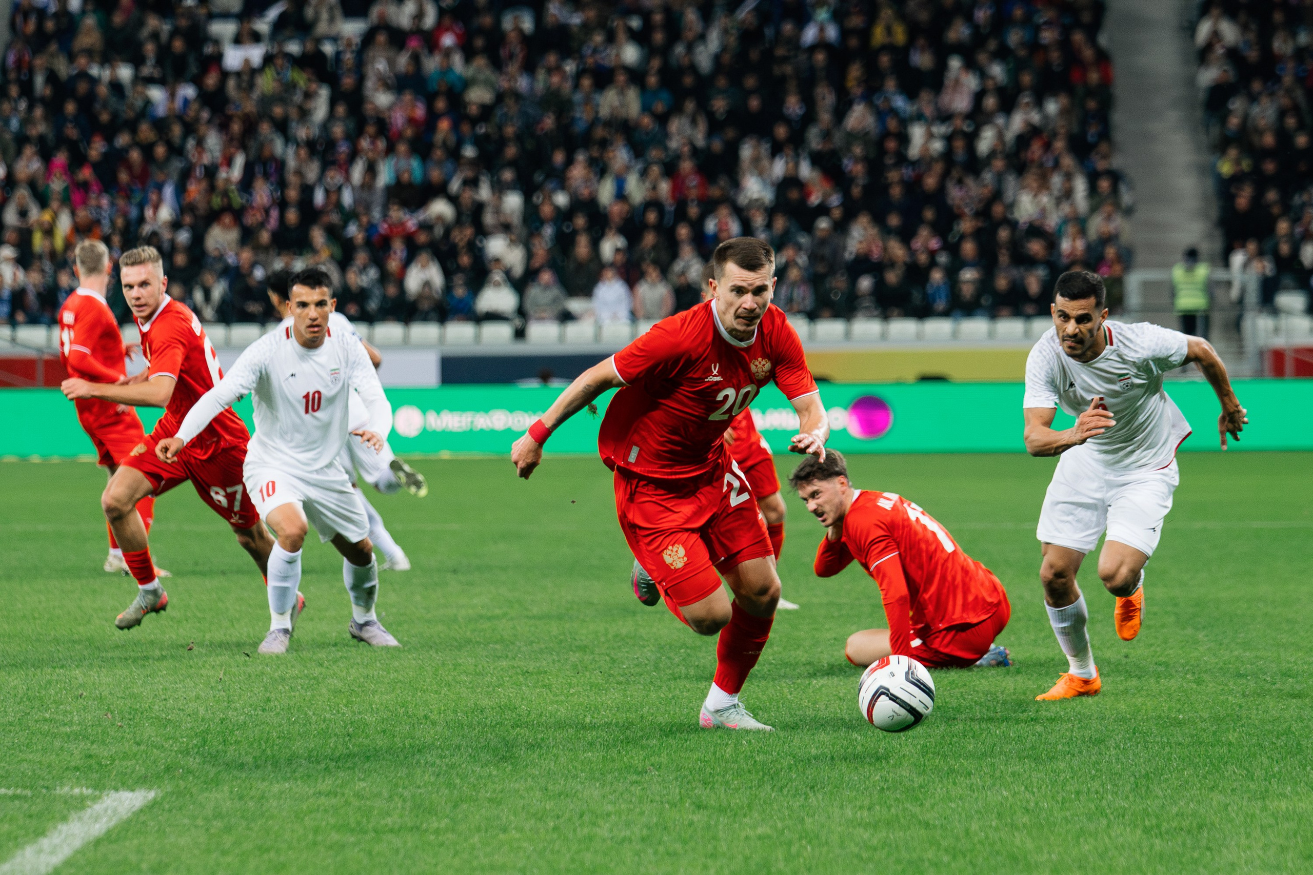 Матч Россия — Иран 2025. Фотограф в Волгограде Виталий Самойлов