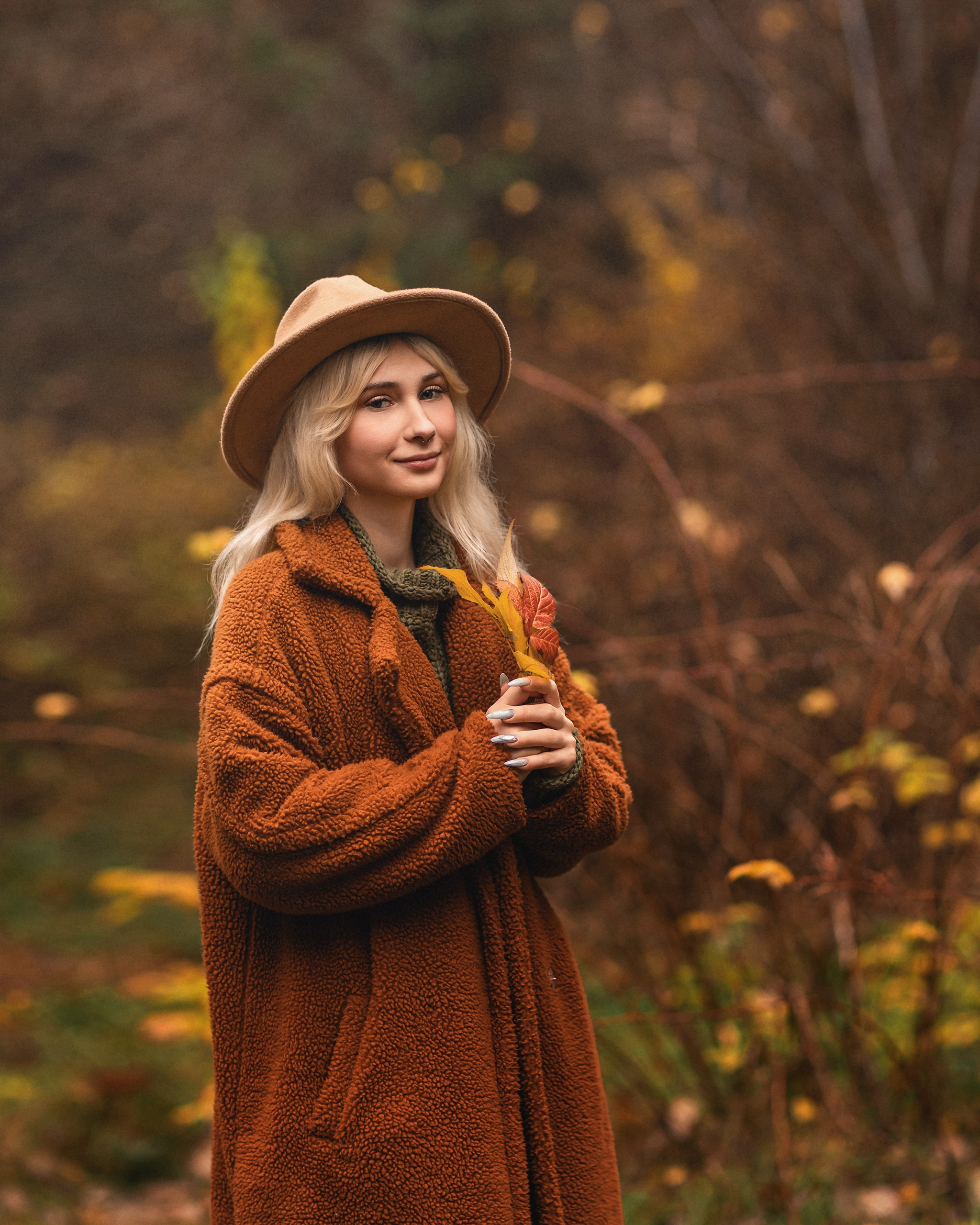 Осенняя лавстори. Детский и семейный фотограф Елена Михайлова в Москве