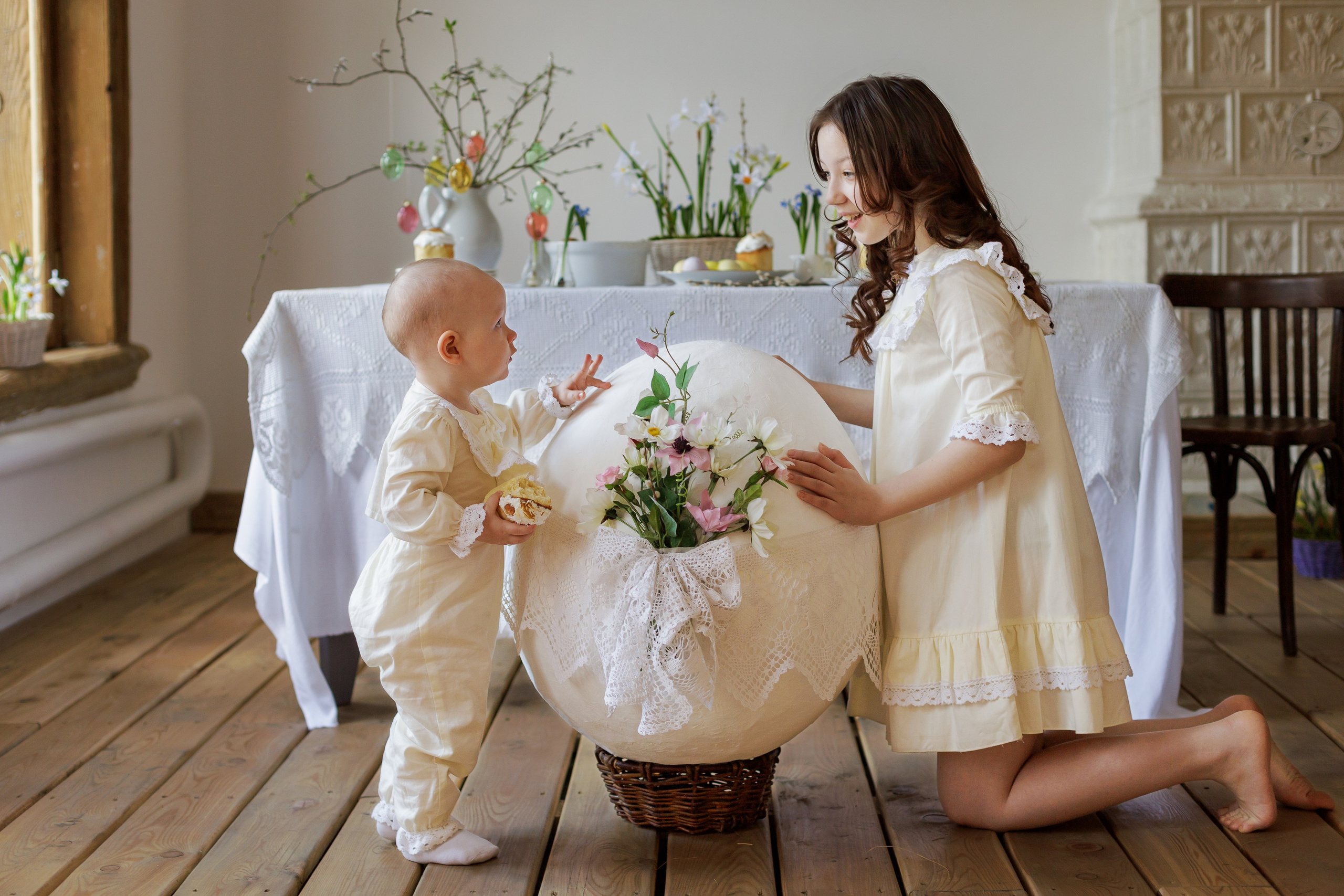 Пасхальная фотосессия для Сони и Марка