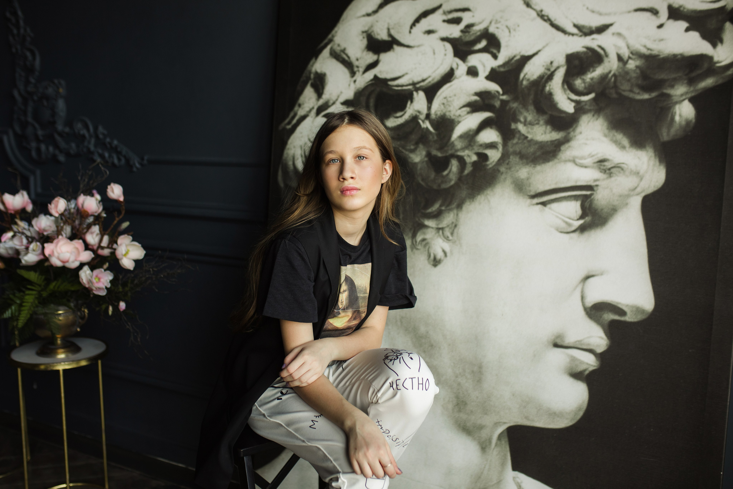 Александра, Ангелина и Елена. Фотограф на Крещение, семейный фотограф в Москве