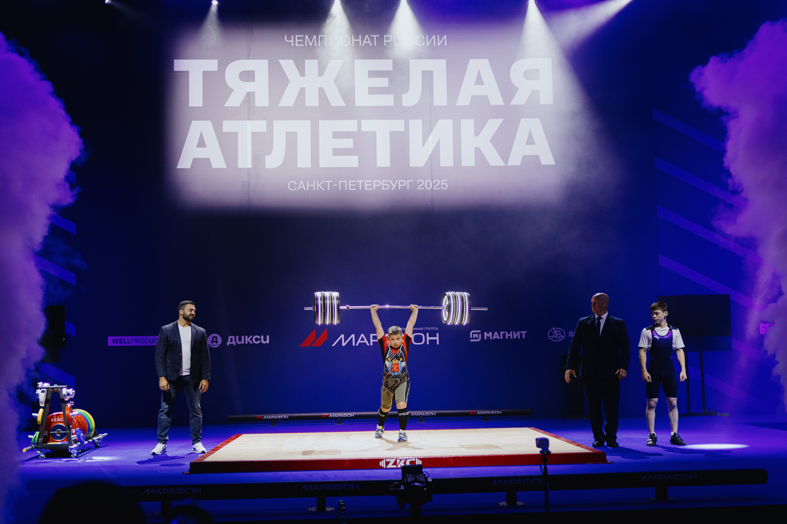 Чемпионат России по тяжелой атлетике 2025. Фотограф в Москве и Санкт-Петербурге Дарина