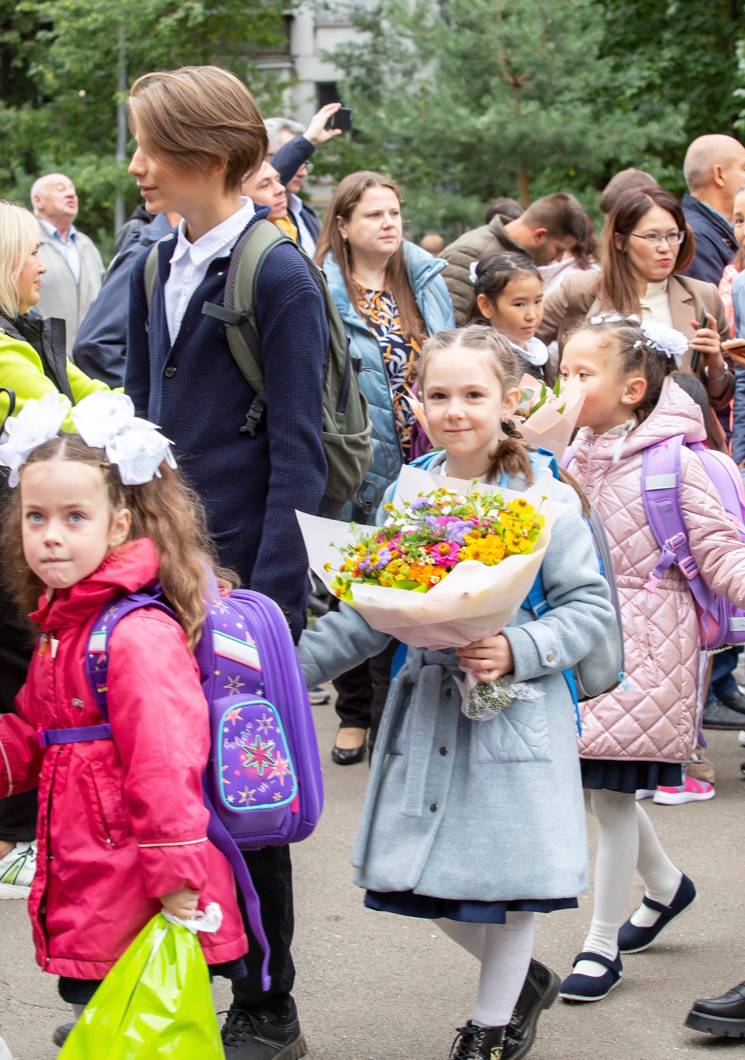 Репортаж 1 сентября 1 класс. Репортажный фотограф в Москве
