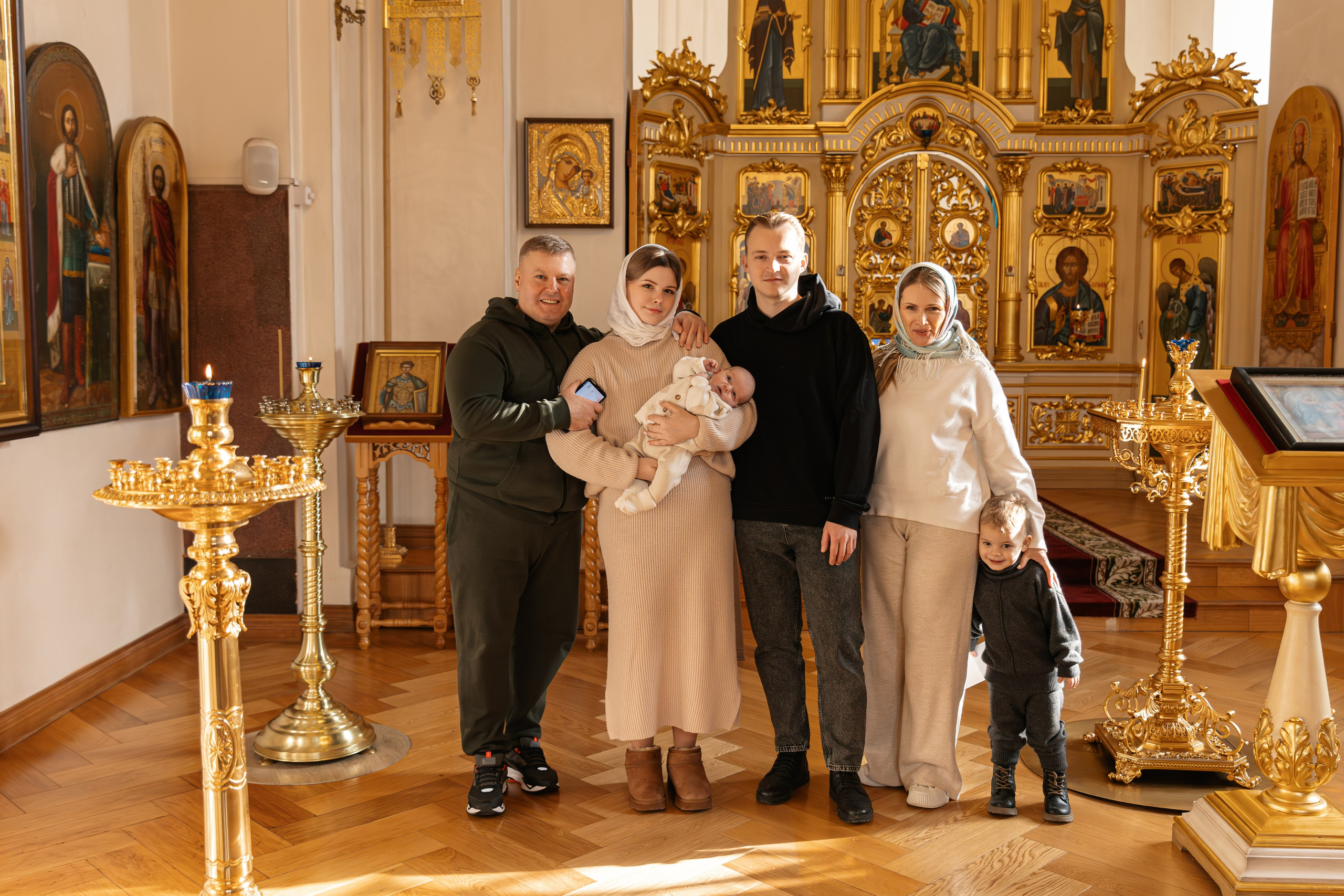 Крещение в Свято-Екатерининском кафедральном соборе. Свадебный фотограф и видеограф Краснодар, Ростов, Сочи, Новороссийск