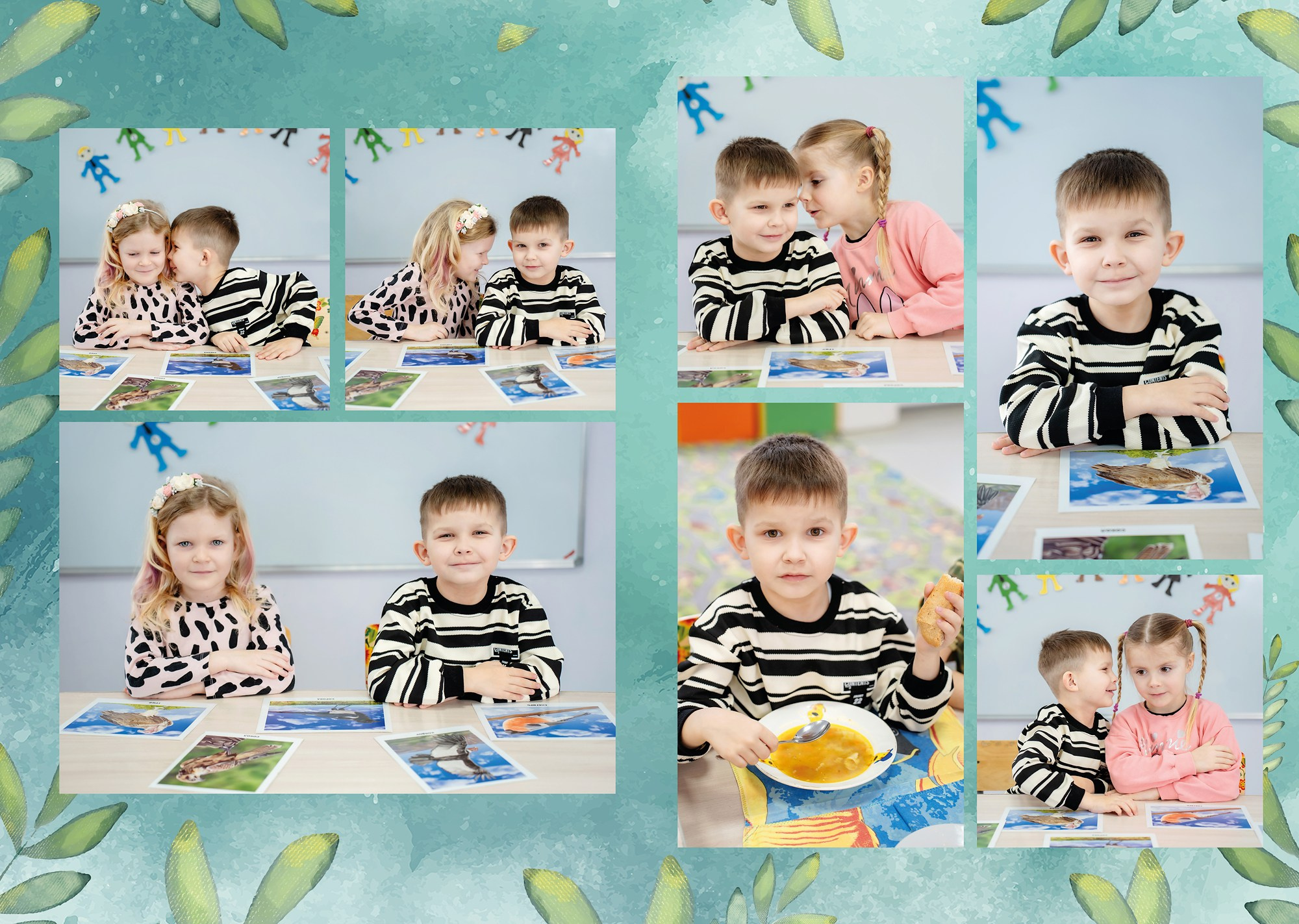 Дизайн альбомов Детский сад 2. Детский и Школьный фотограф во Владивостоке. Выпускные альбомы
