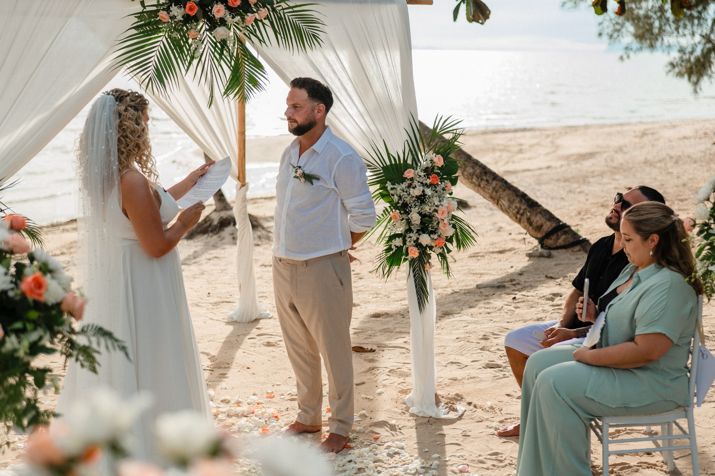 Tropical Wedding Celebration