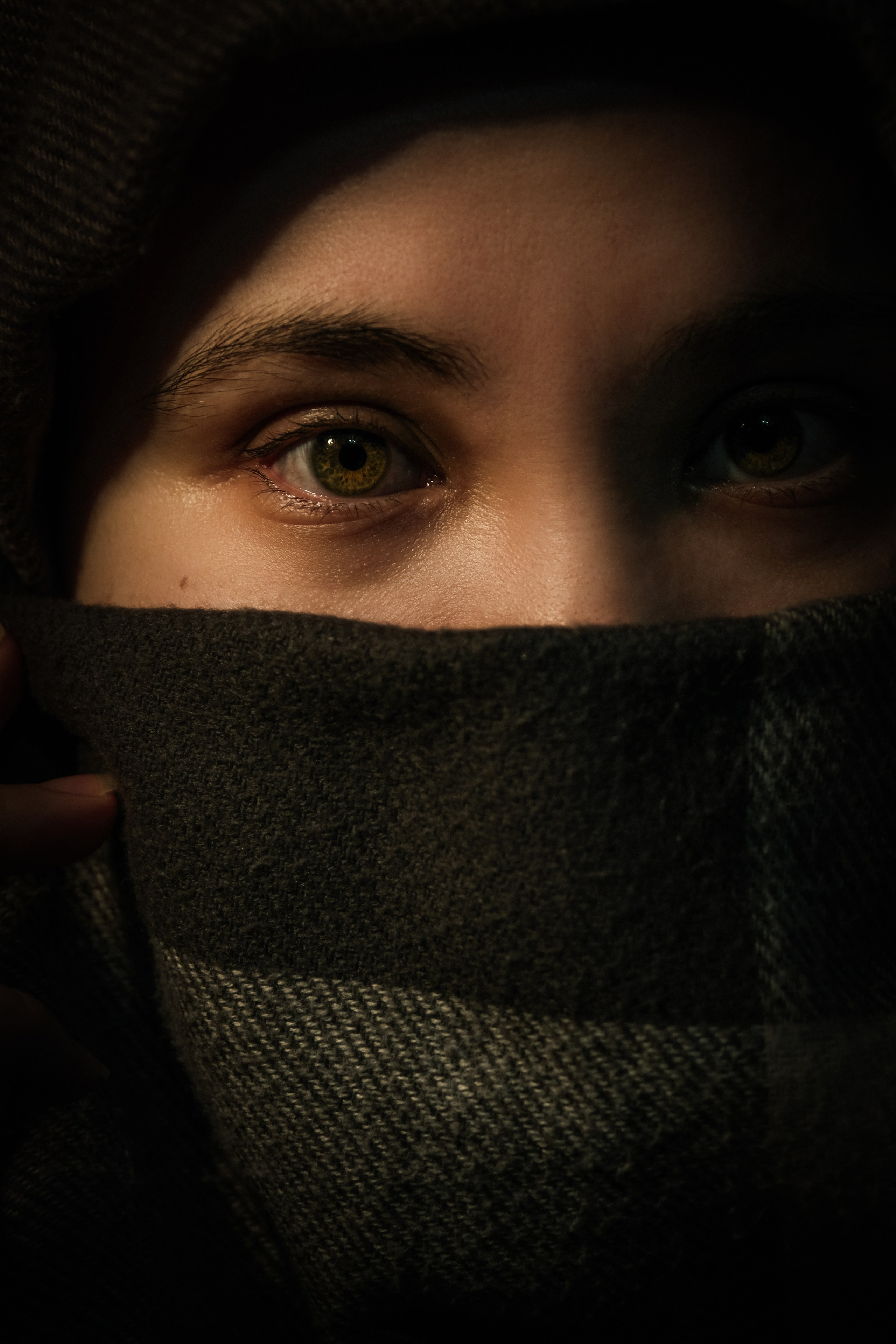 Крупный женский портрет. Фотограф Караганда 