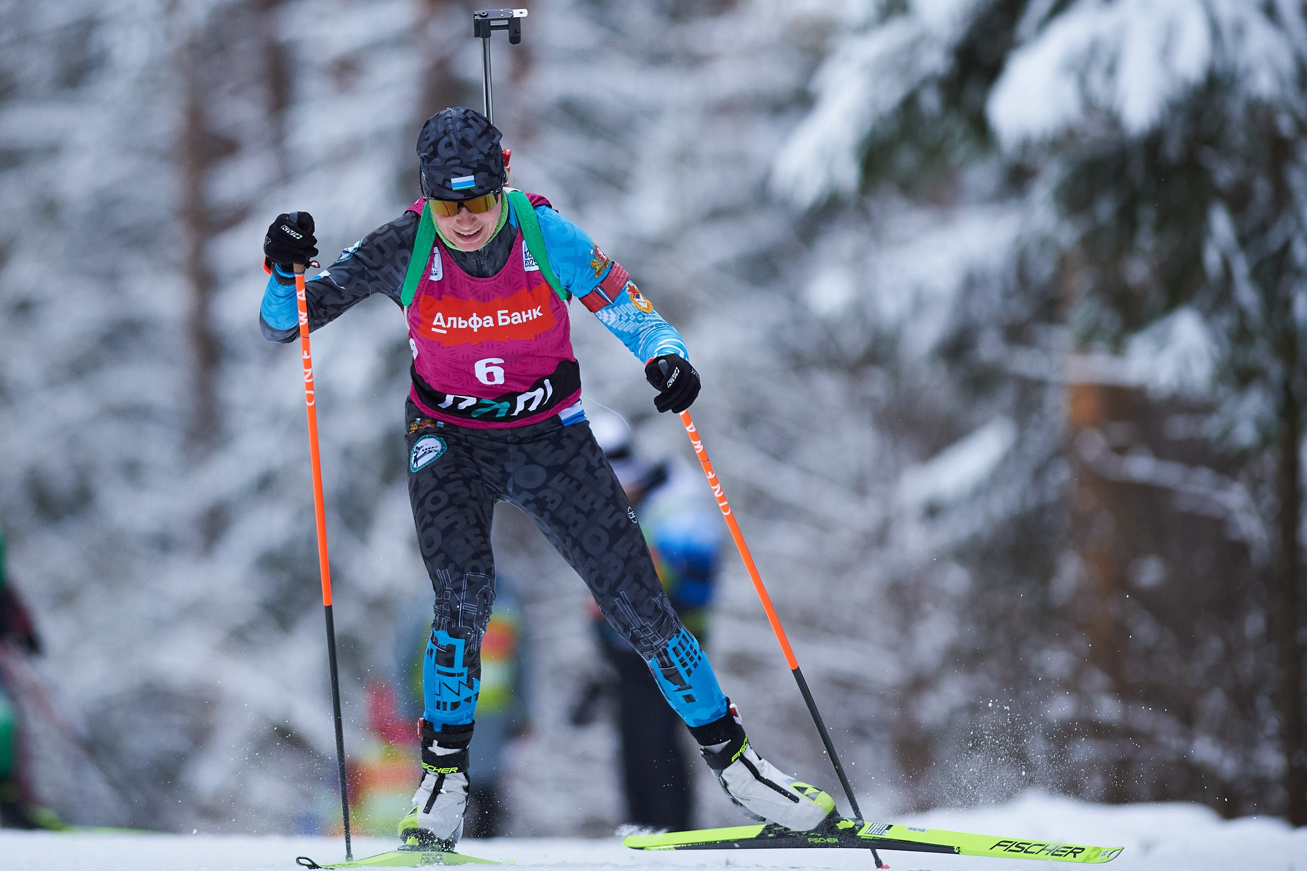 Биатлон. Чемпионат России — 2024/2025, 3-й этап, Ижевск. Ижевская винтовка. Спортивный репортажный фотограф в Ижевске Сергей Мерзляков