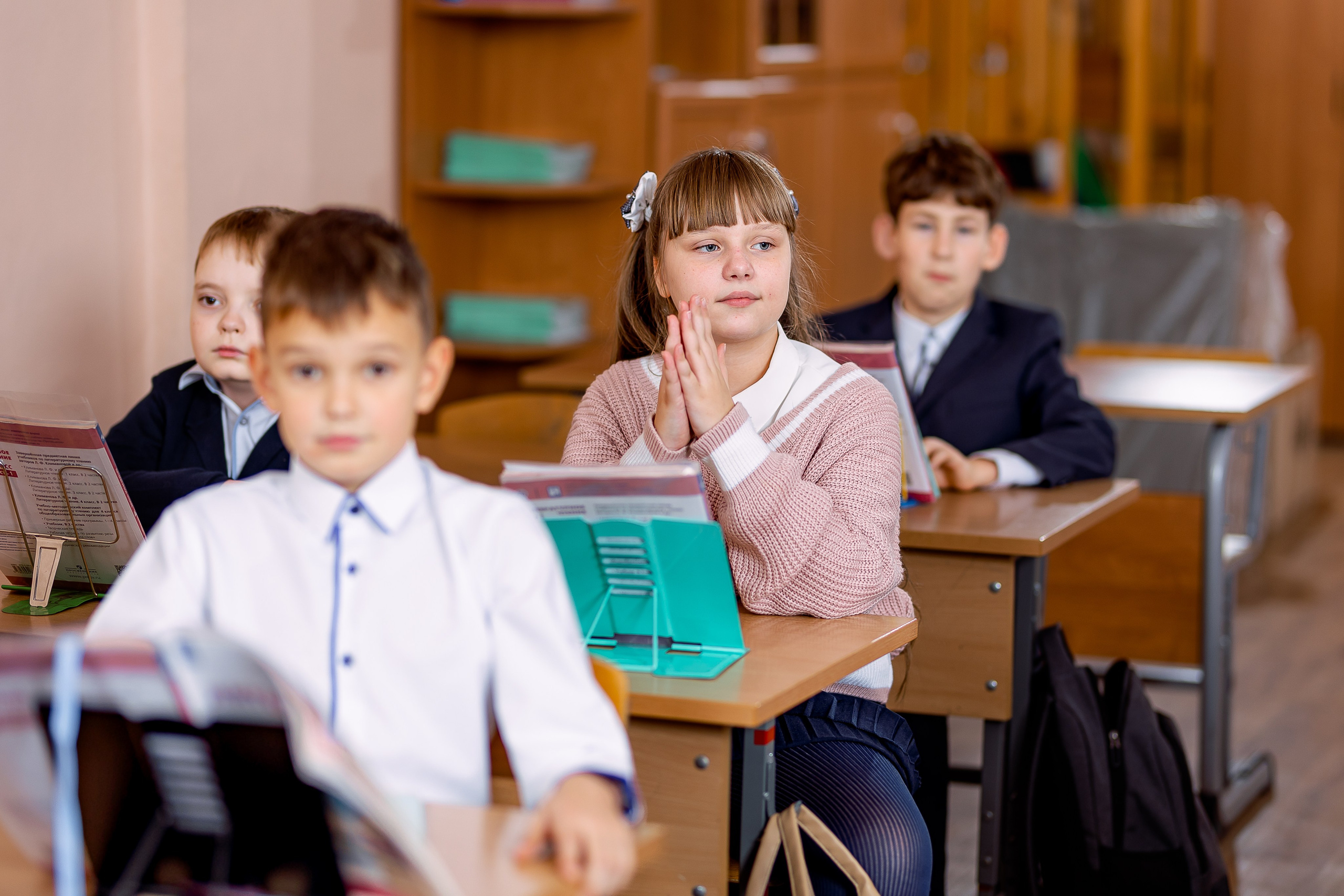 Репортаж на уроках. Семейный и детский фотограф Комина Елена, Власиха, Одинцово