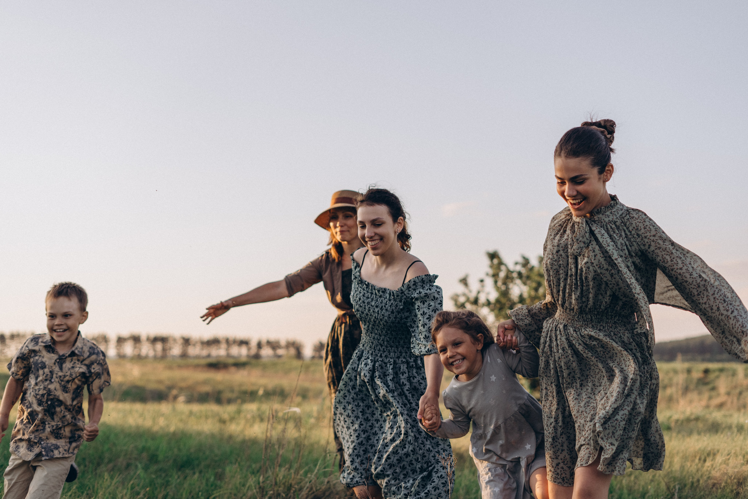 Руслан, Евгения и дети. Фотограф в Москве Юлия Резвова