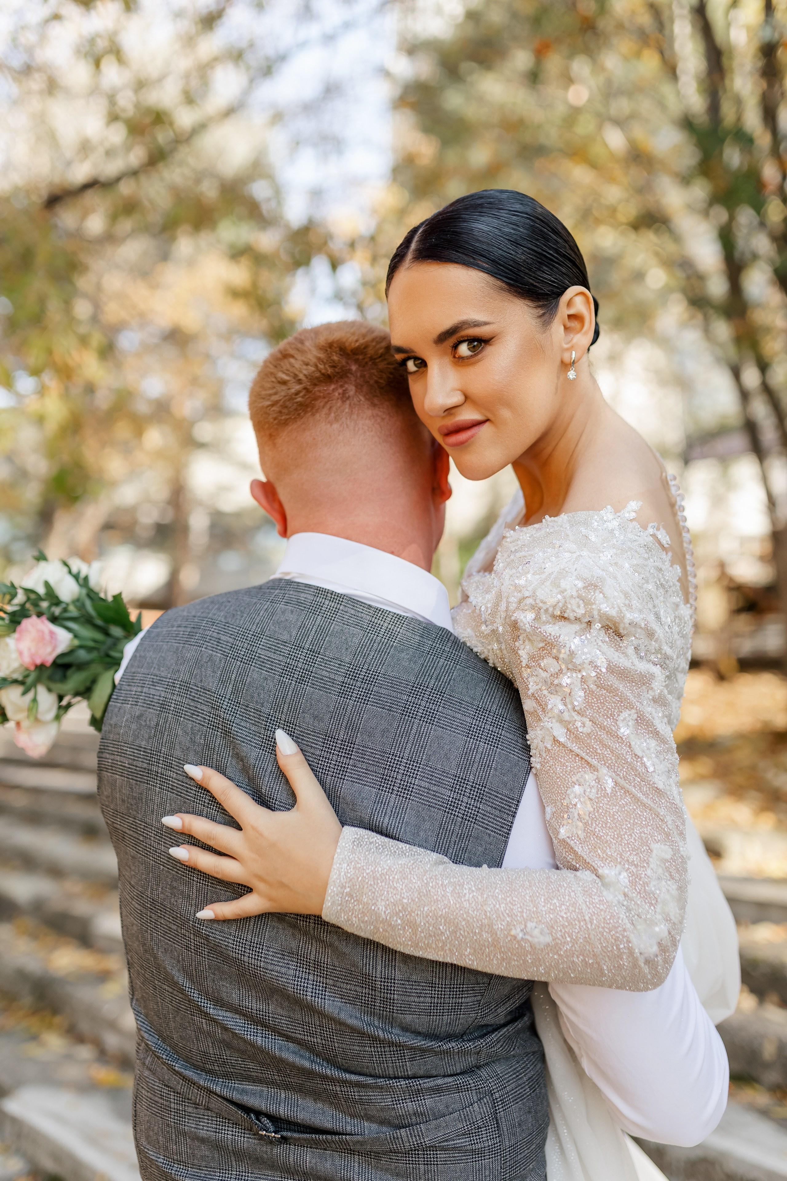Степан и Алина. Красивая осенняя прогулка. Свадебный фотограф в Хабаровске