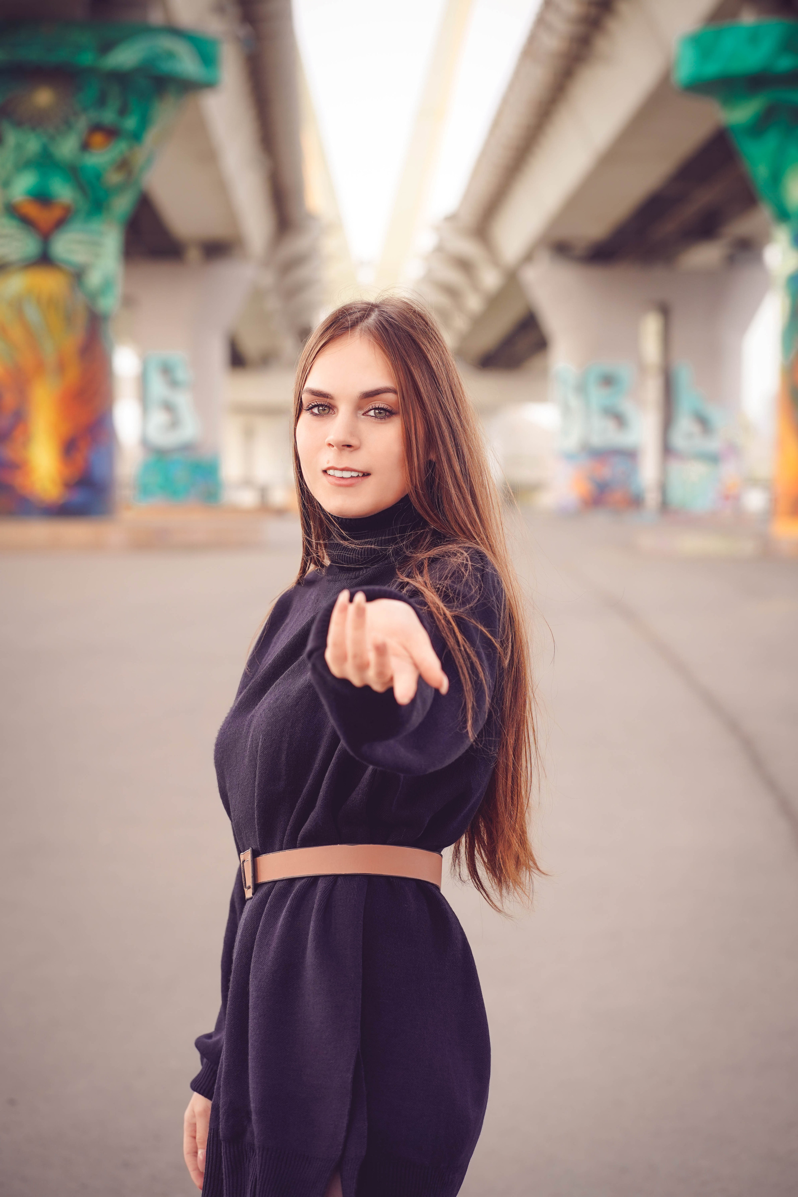 Фотограф в Казани - уличная индивидуальная фотосессия