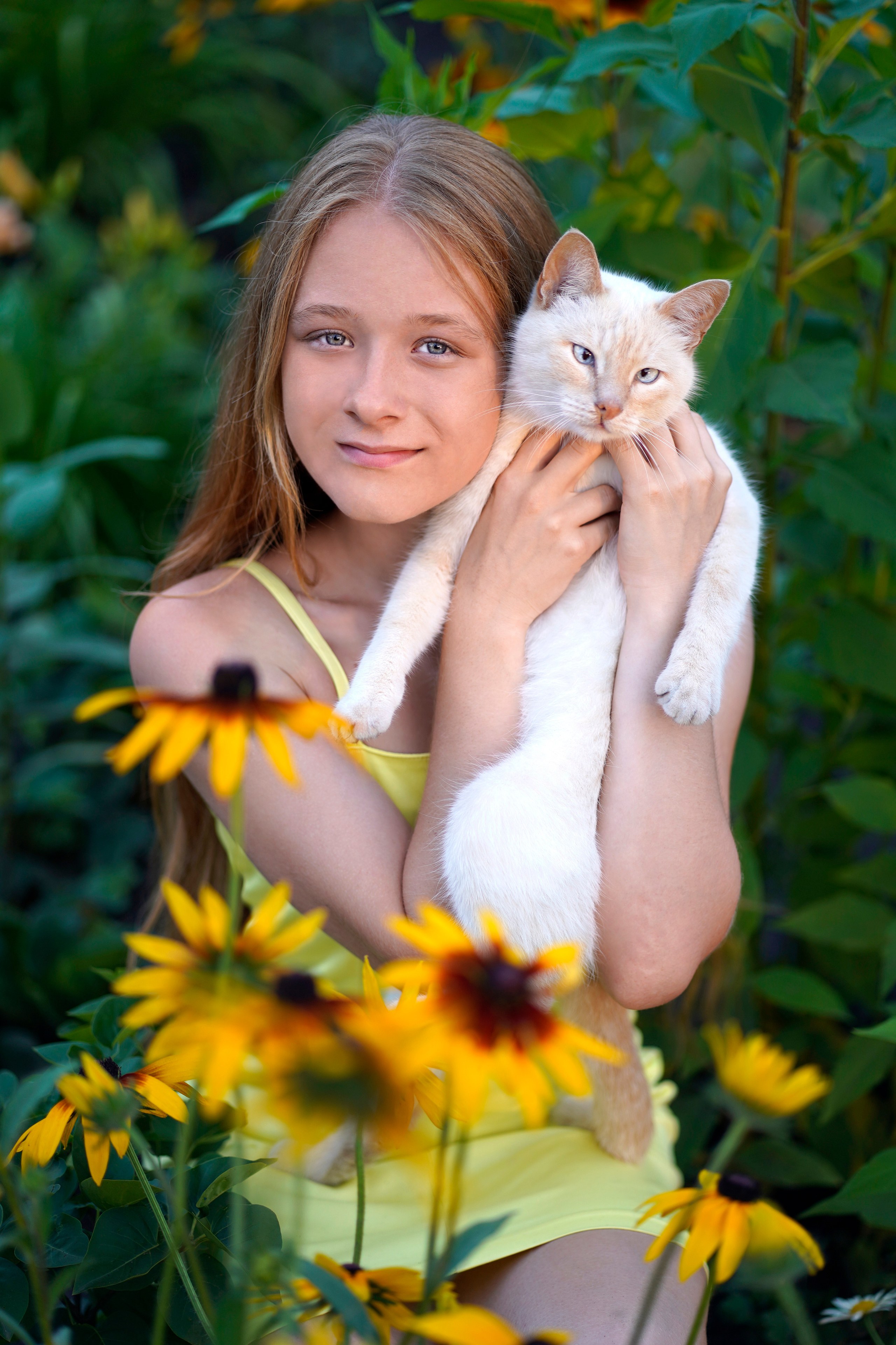 Летний портрет девушки в Казани