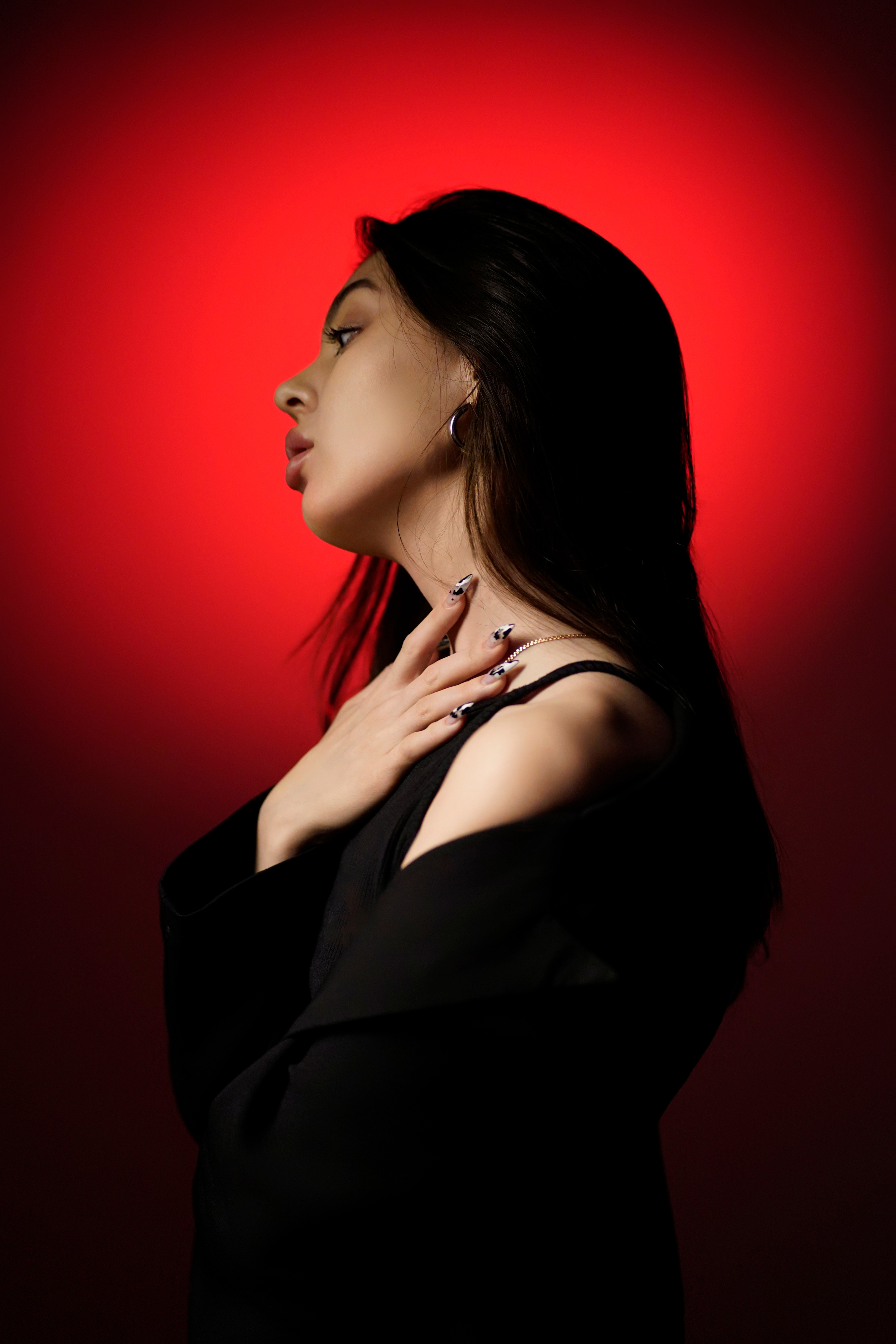 Фотограф в Казани - девушка в фотостудии