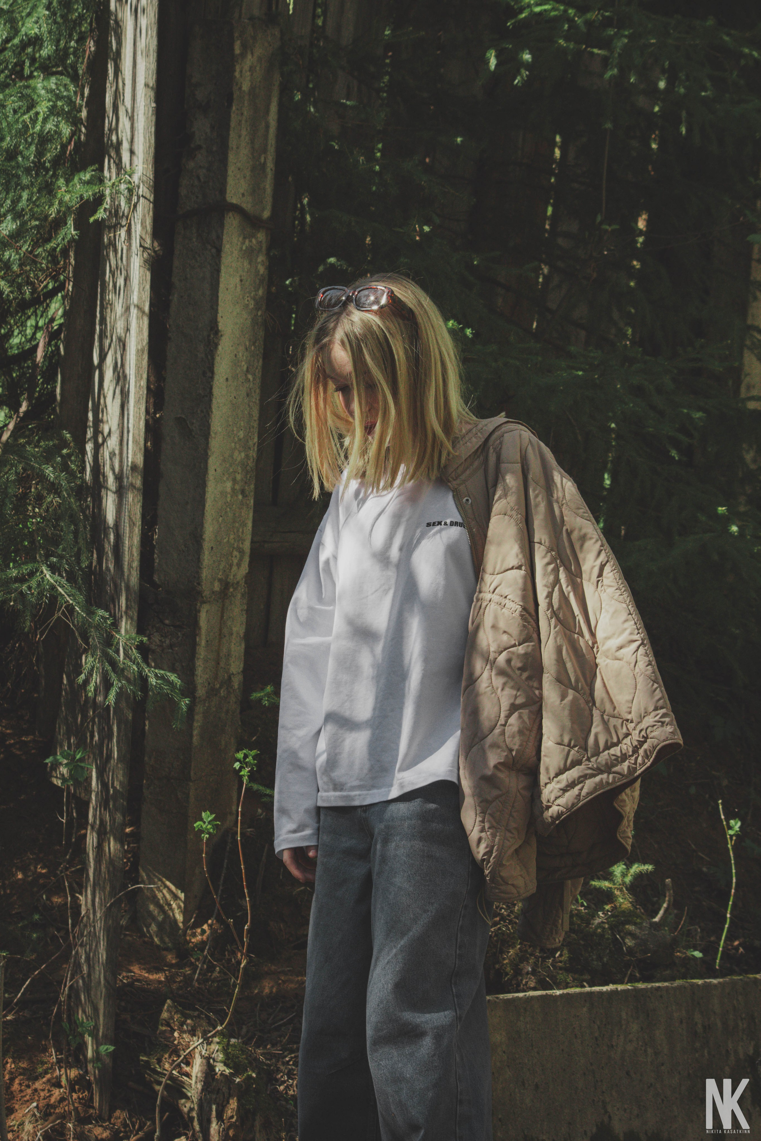 Саша. Фотосессия в лесу. Касаткин Никита. Фотограф