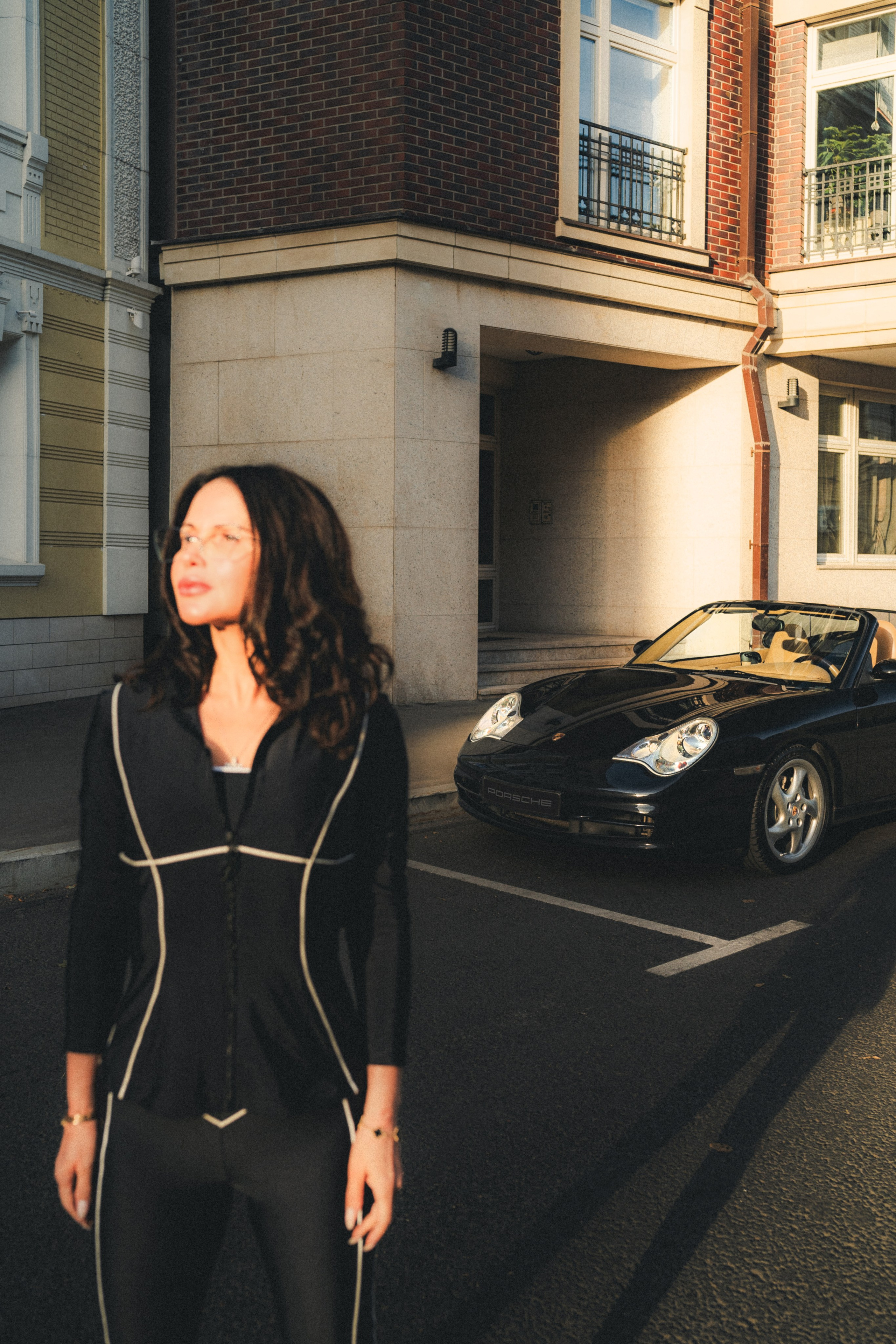 Porsche Carrera 4 Cabriolet x Elina. Фотограф Илья К. в Москве