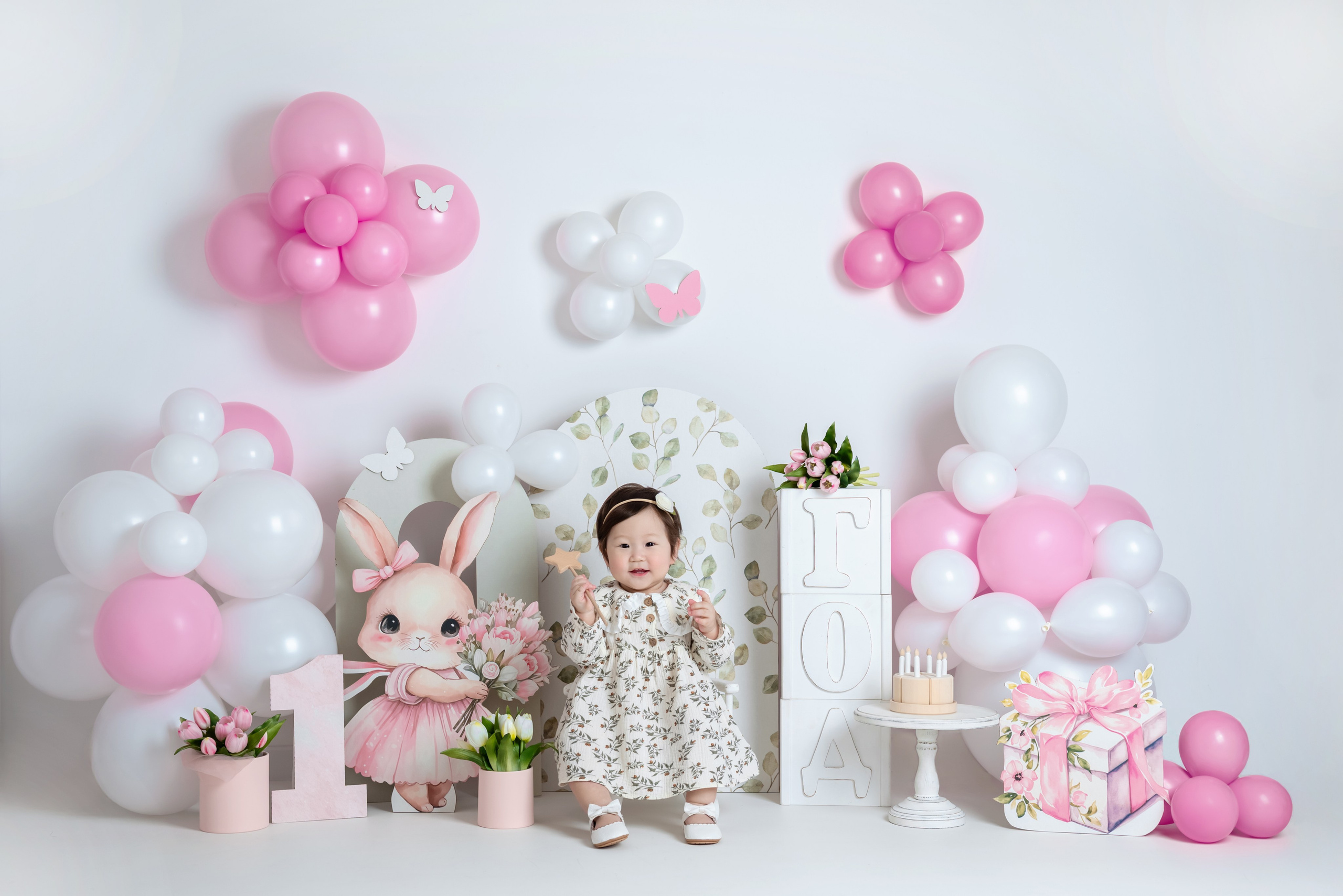 Алине 1 годик. Фотограф новорожденных в Норильске Виктория Шагалиева