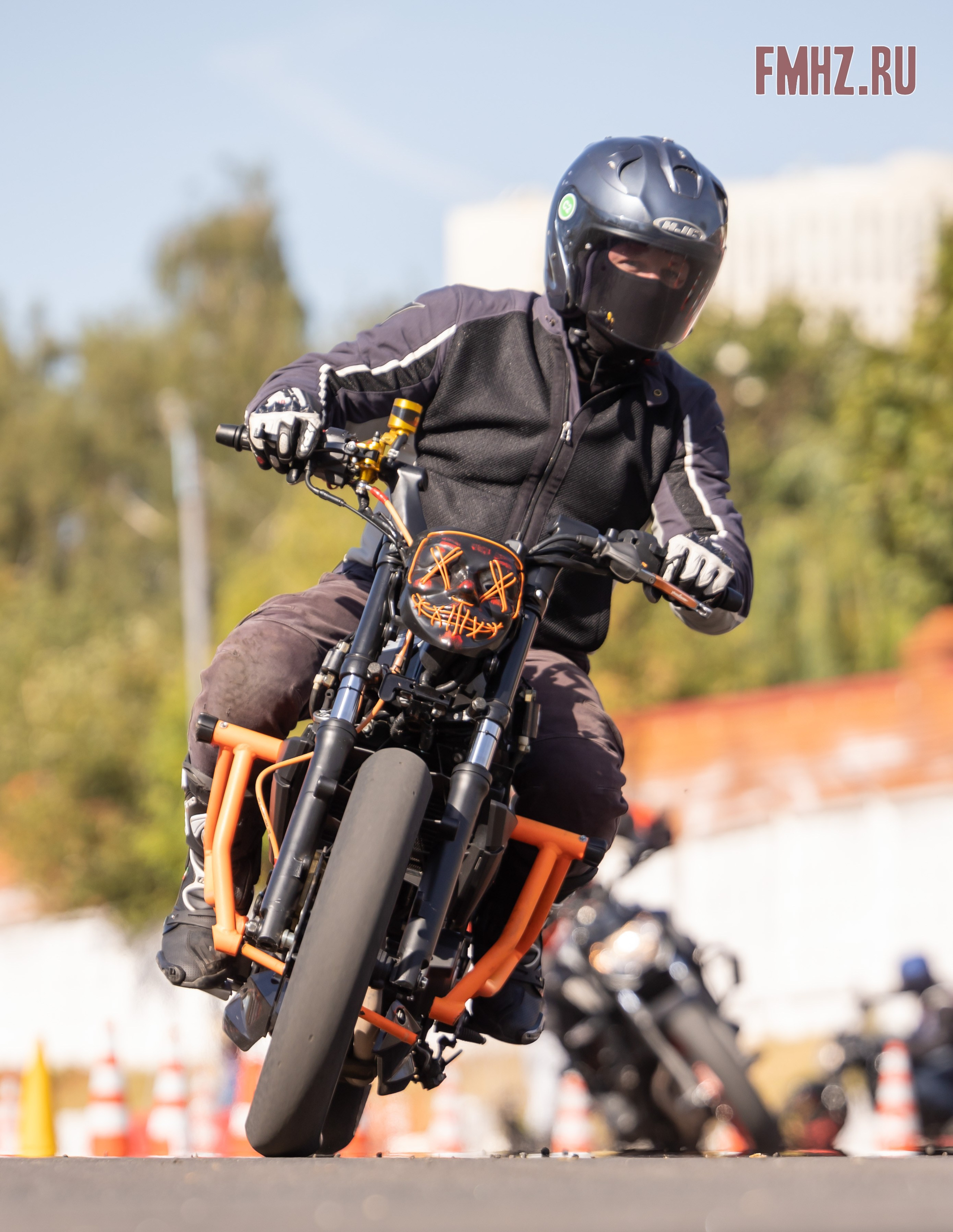 Соревнования по мотоджимхане на площадке Мосгортранс 15.09.2024. Фотограф Владимир Охрименко