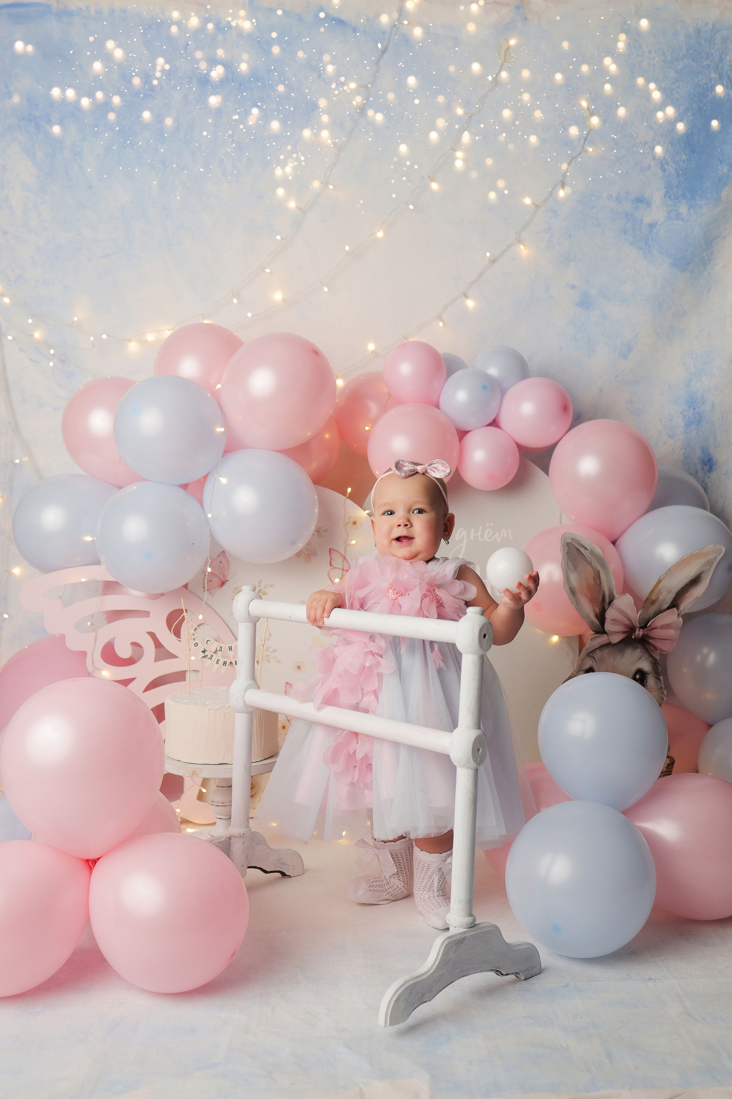 Ангелина, 1 годик. Фотограф новорожденных в Новокузнецке Анна Горошникова