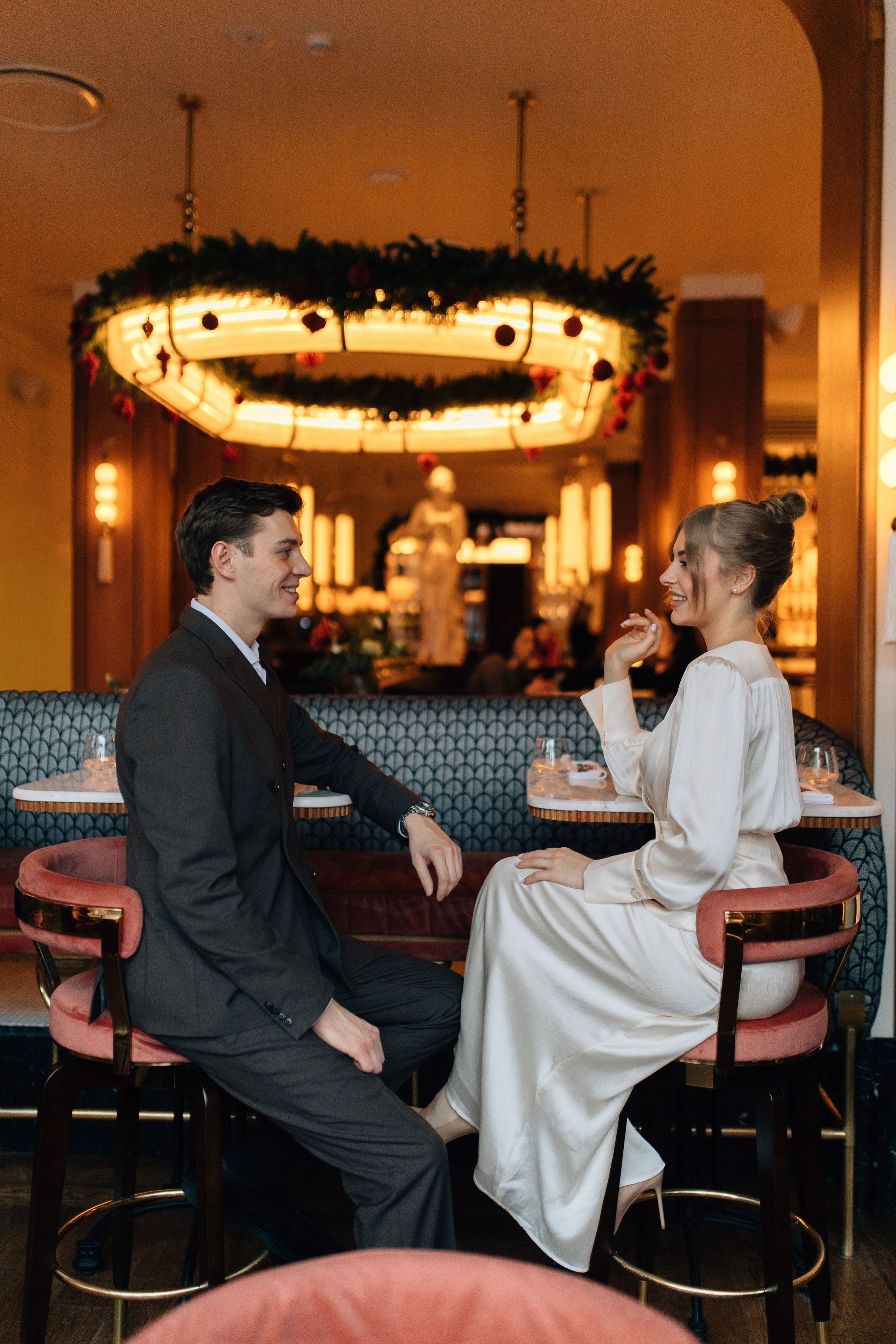 В ресторане Michele. Портретный фотограф в Санкт-Петербурге