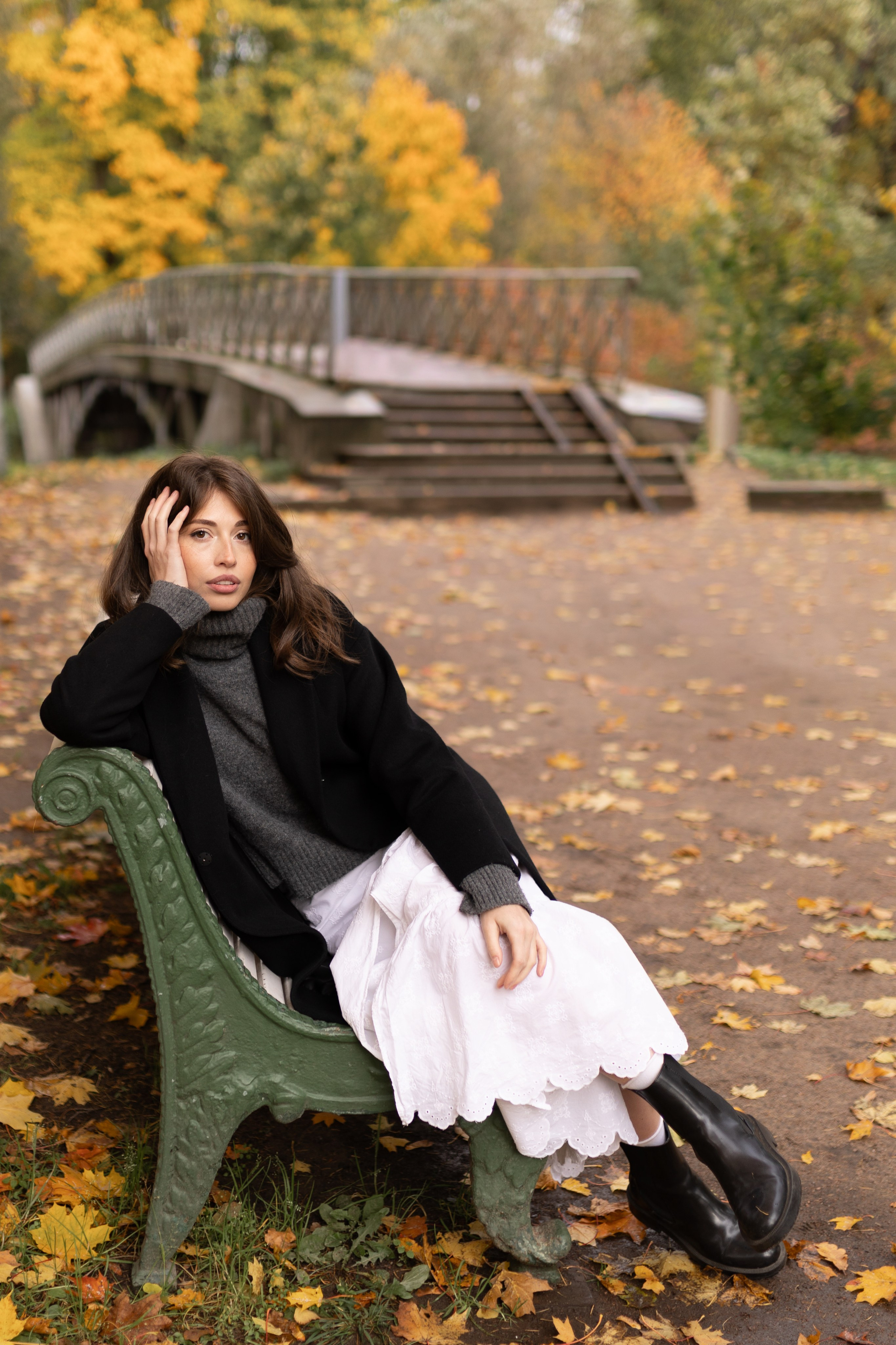 Краски осени с Дашей. Портретный фотограф в Санкт-Петербурге