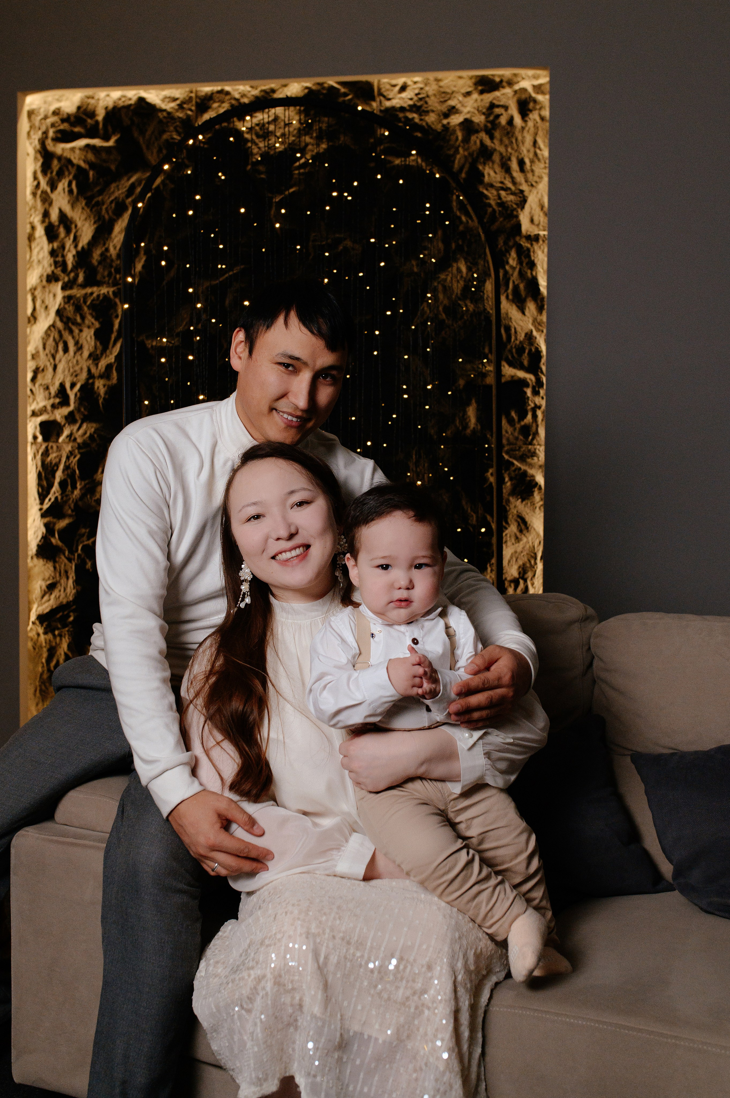 Семейная Новогодняя фотосессия в Караганде. Свадебный фотограф Караганда