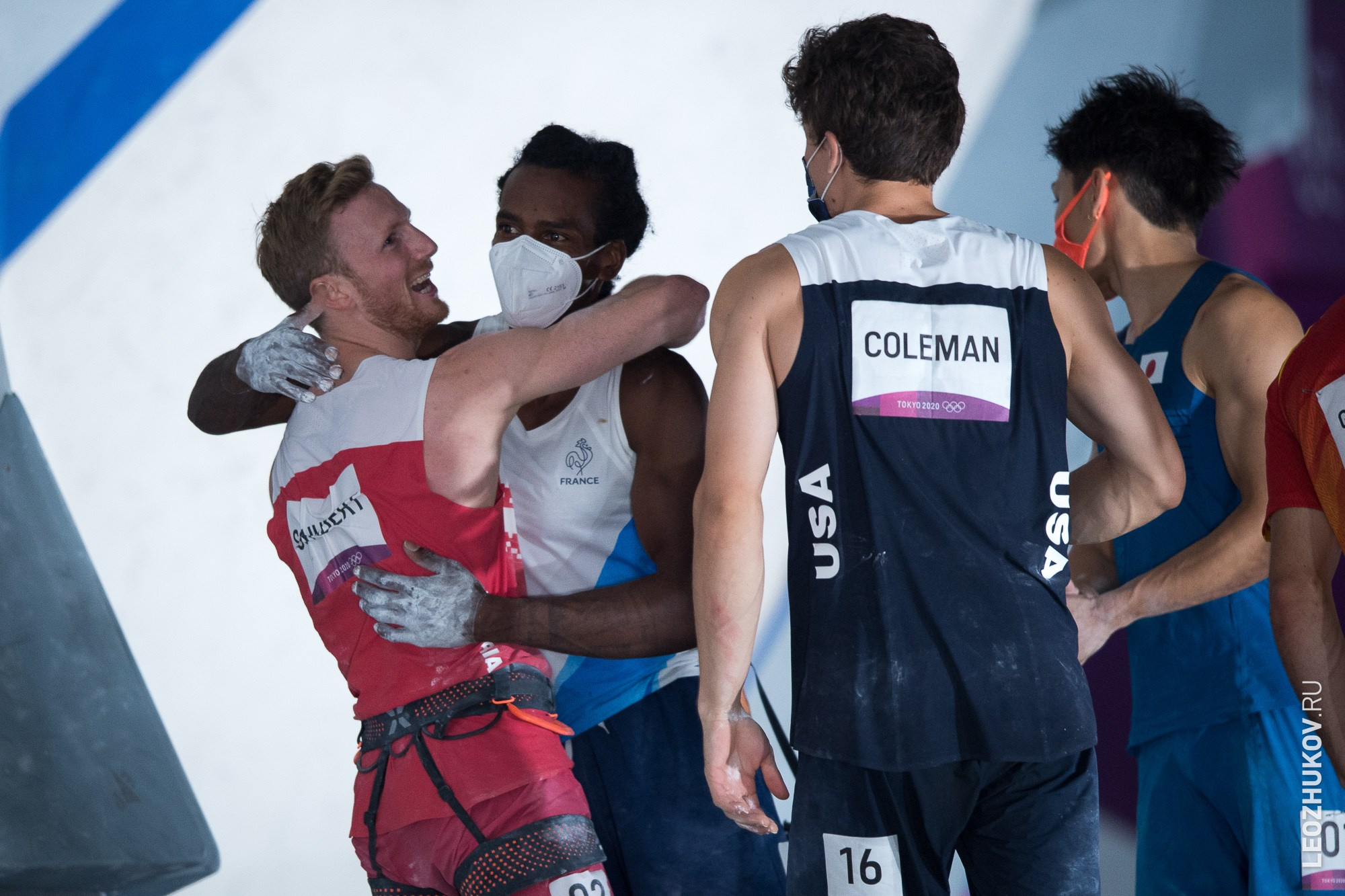 Tokyo-2020 Olympic games. Sports photographer Leonid Zhukov