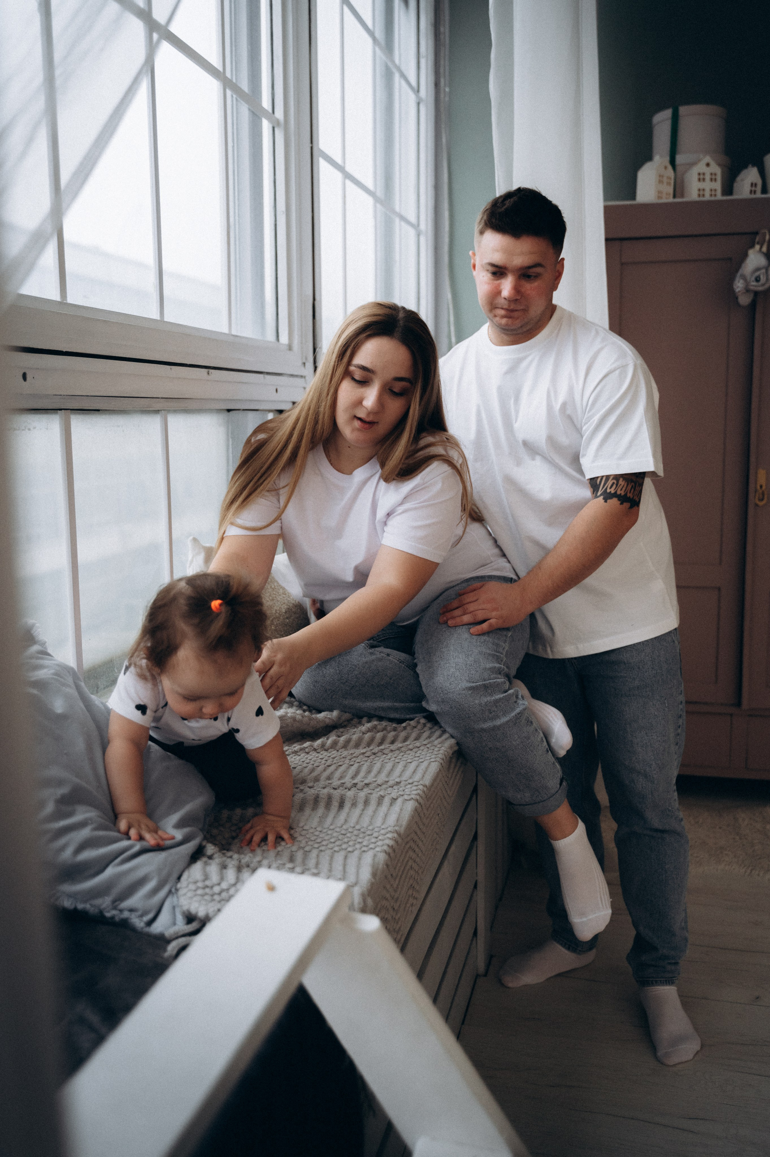 Новогодняя для Дианы, Максима и Варюши. Семейный фотограф в Минске Дарья Дреко