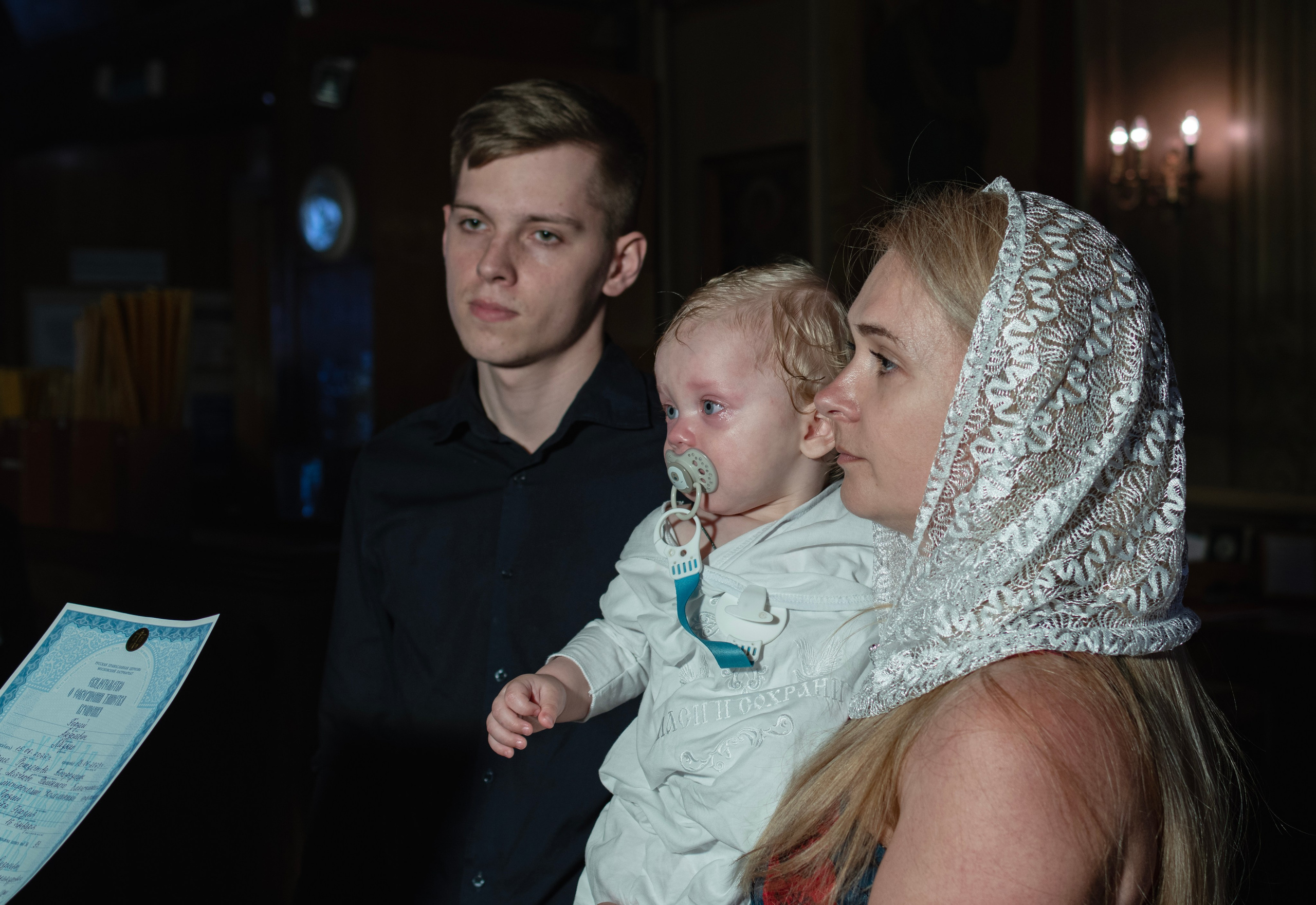 Крестины в Мячково. Семейный и детский фотограф Антон Зорин