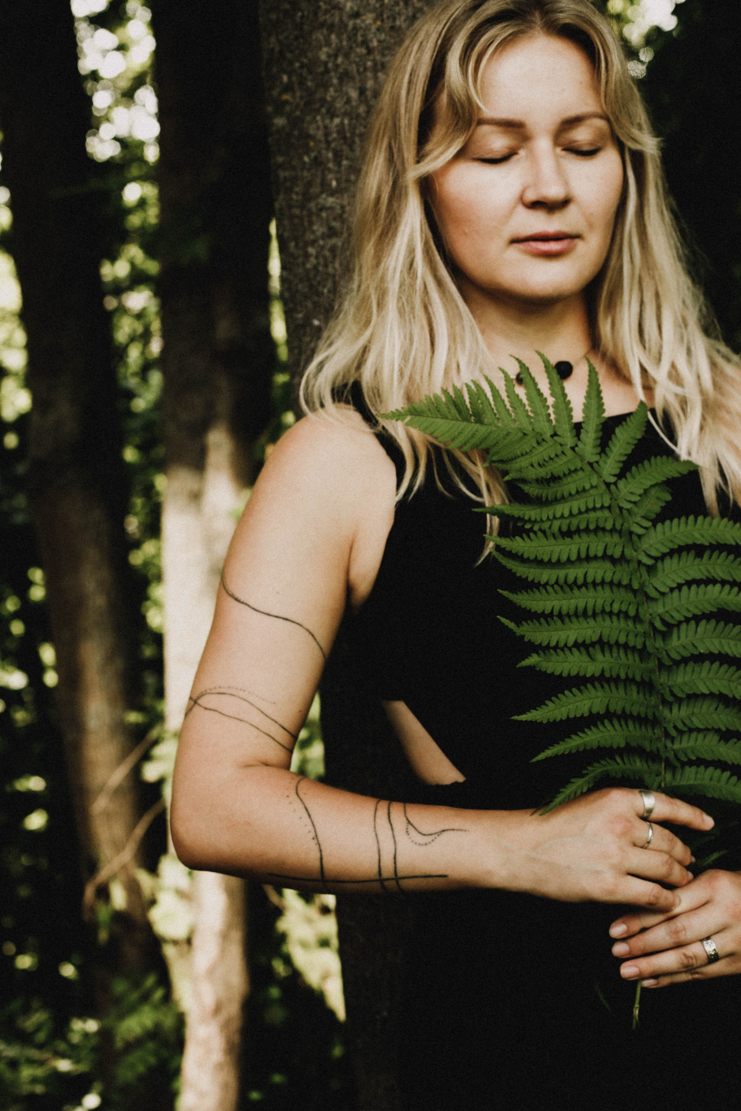 Юля. Папоротник. Фотограф в Нижнем Новгороде