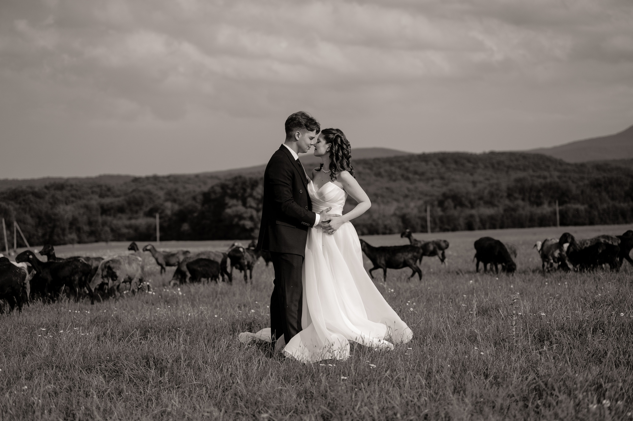 Свадебная съёмка в горах. Свадебный и семейный фотограф в Краснодаре Алина Мельник